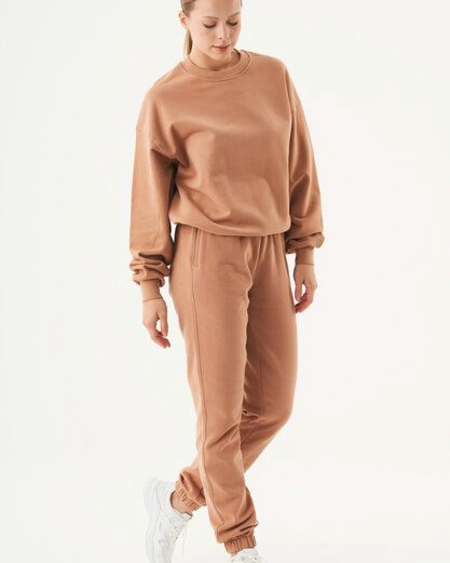 ORGANICATION ESSENTIALS-BUKET- Soft Touch Sweatshirt aus Bio-Baumwolle – Ansicht 2