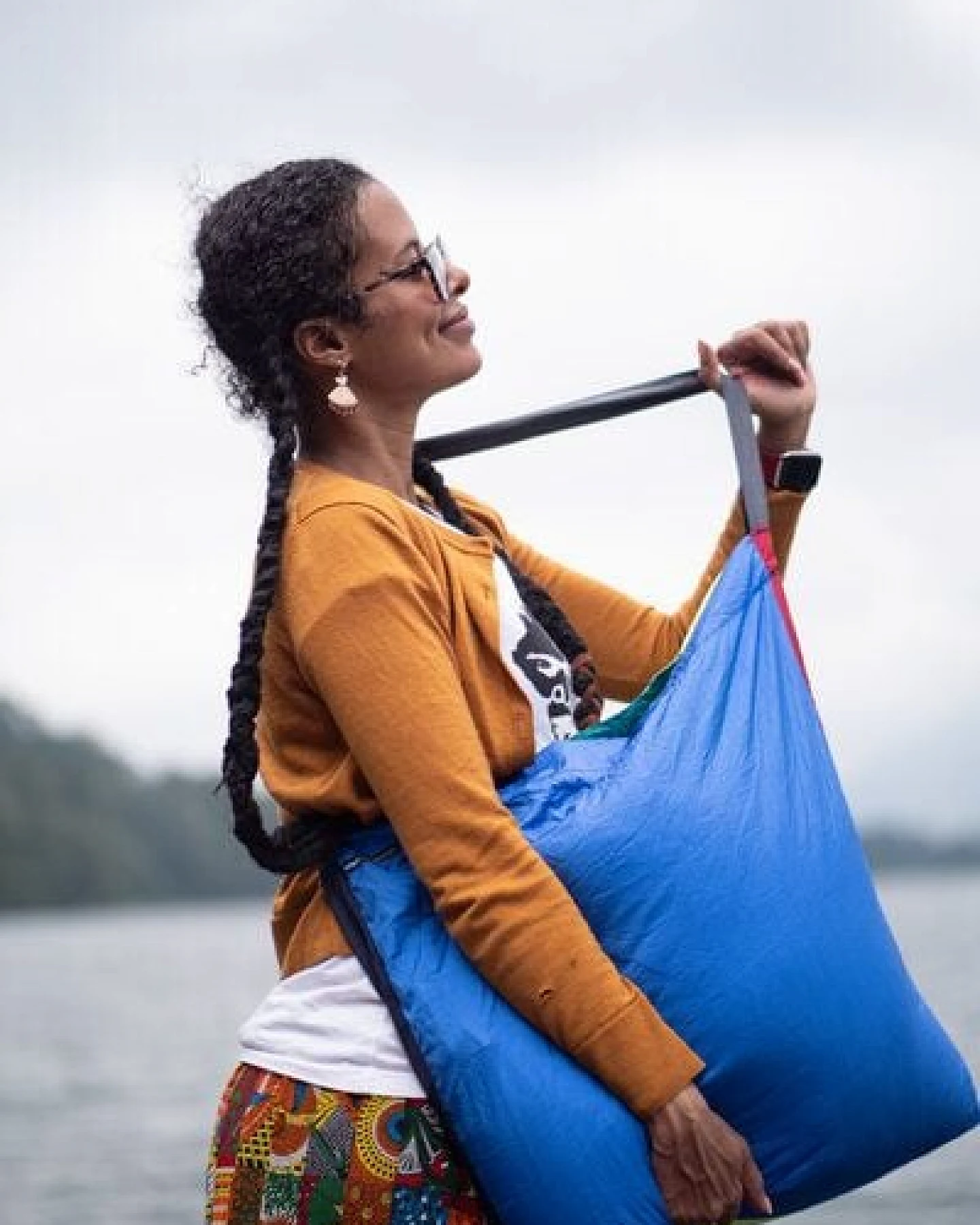 Ticket to the Moon Faltbarer Einkaufs- & Tragebeutel "Eco Bag Large" – Ansicht 4