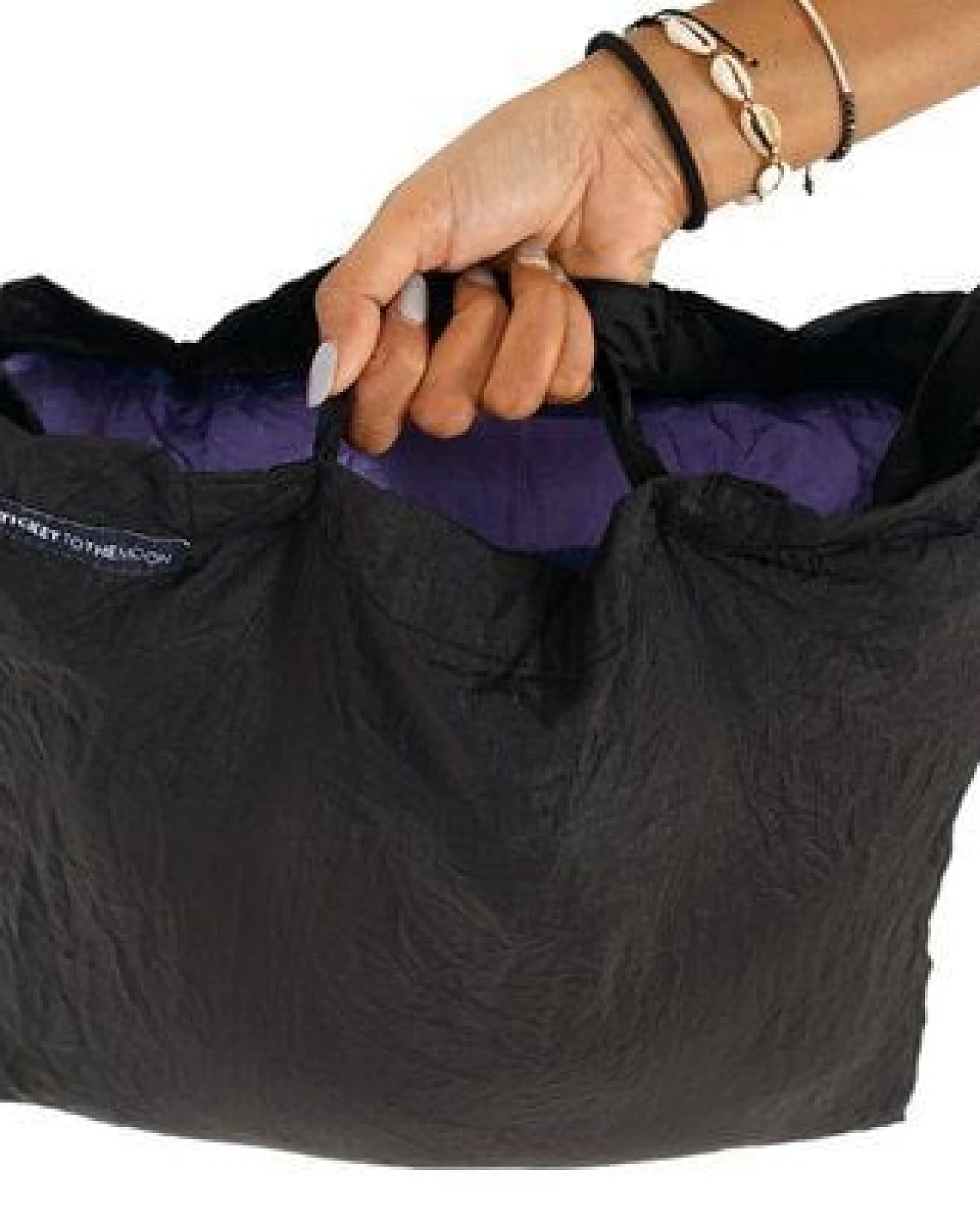 Ticket to the Moon Faltbarer Einkaufs- & Tragebeutel "Moon Bag Medium" – Ansicht 4