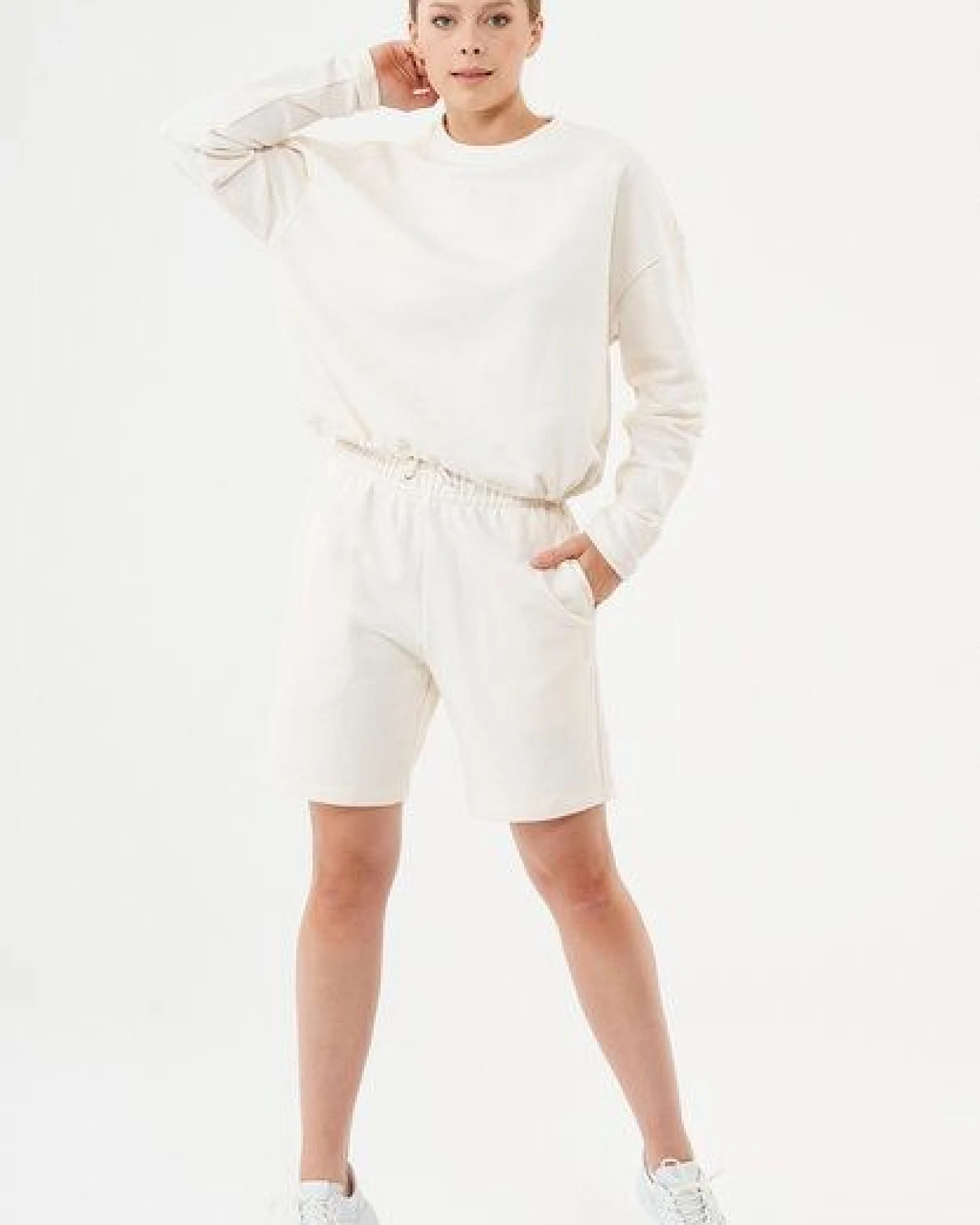 ORGANICATION ESSENTIALS-SEDA- Sweatshirt aus Bio-Baumwolle – Ansicht 2