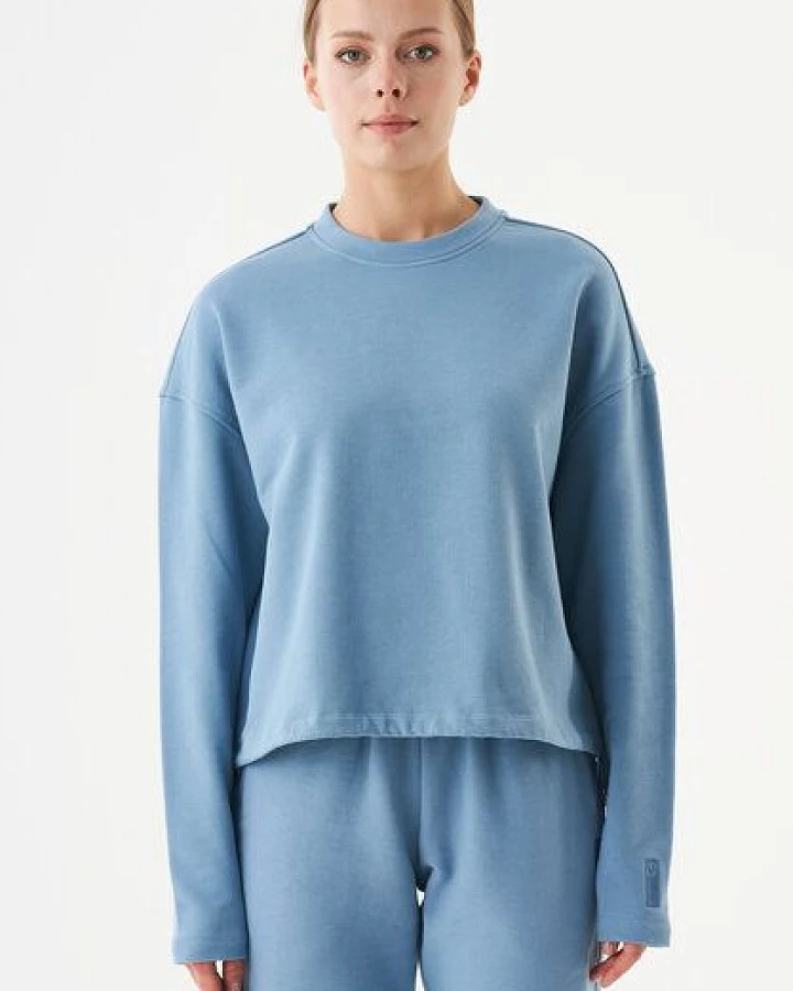 ORGANICATION ESSENTIALS-SEDA- Sweatshirt aus Bio-Baumwolle