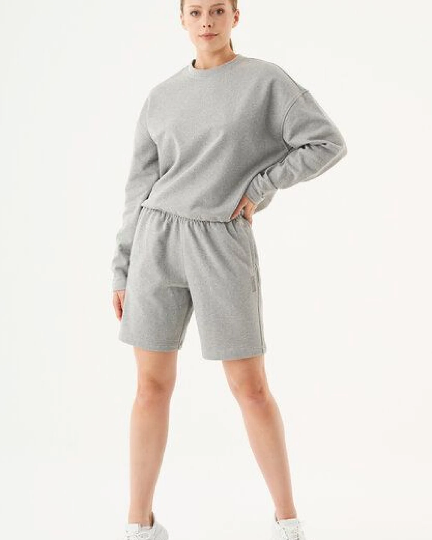 ORGANICATION ESSENTIALS-SEDA- Sweatshirt aus Bio-Baumwolle – Ansicht 2