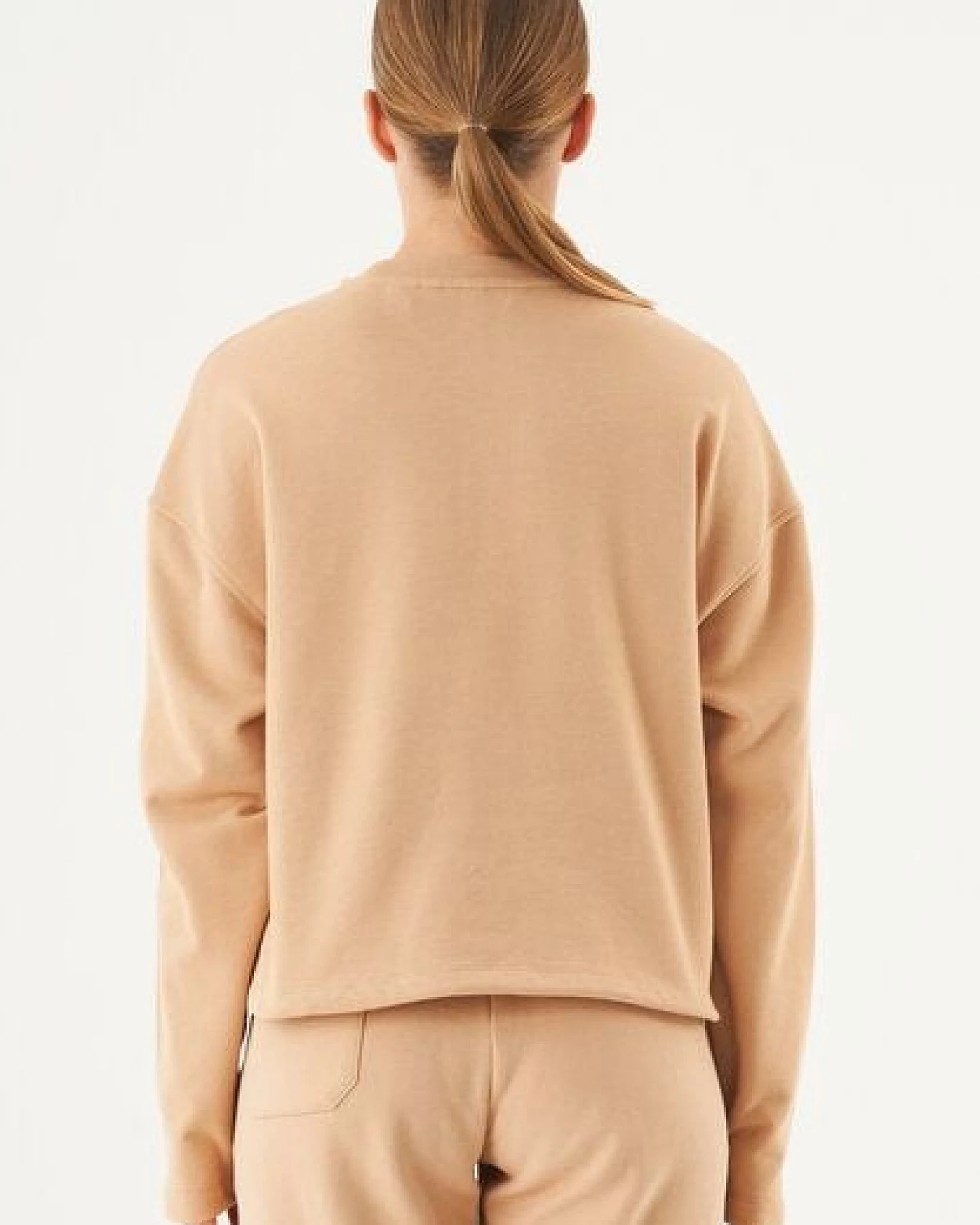 ORGANICATION ESSENTIALS-SEDA- Sweatshirt aus Bio-Baumwolle – Ansicht 4