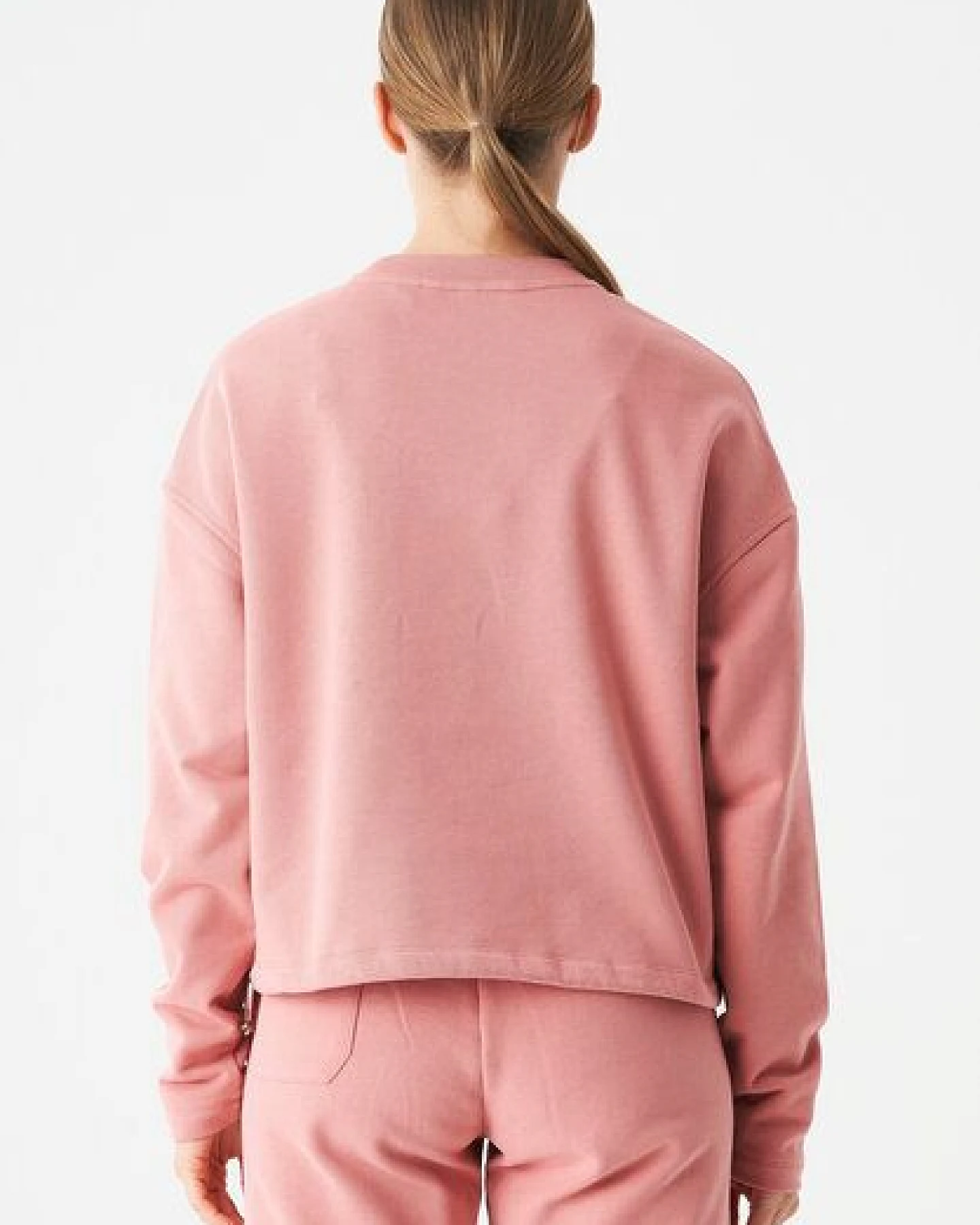 ORGANICATION ESSENTIALS-SEDA- Sweatshirt aus Bio-Baumwolle – Ansicht 4