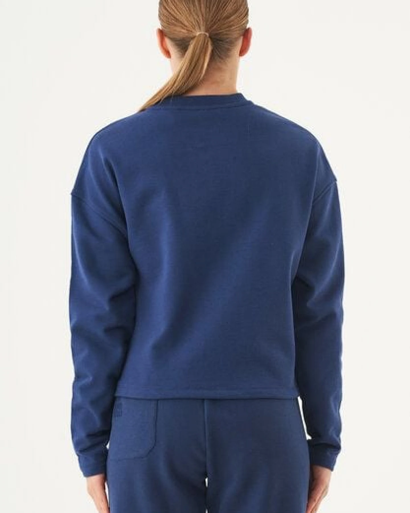 ORGANICATION ESSENTIALS-SEDA- Sweatshirt aus Bio-Baumwolle – Ansicht 4