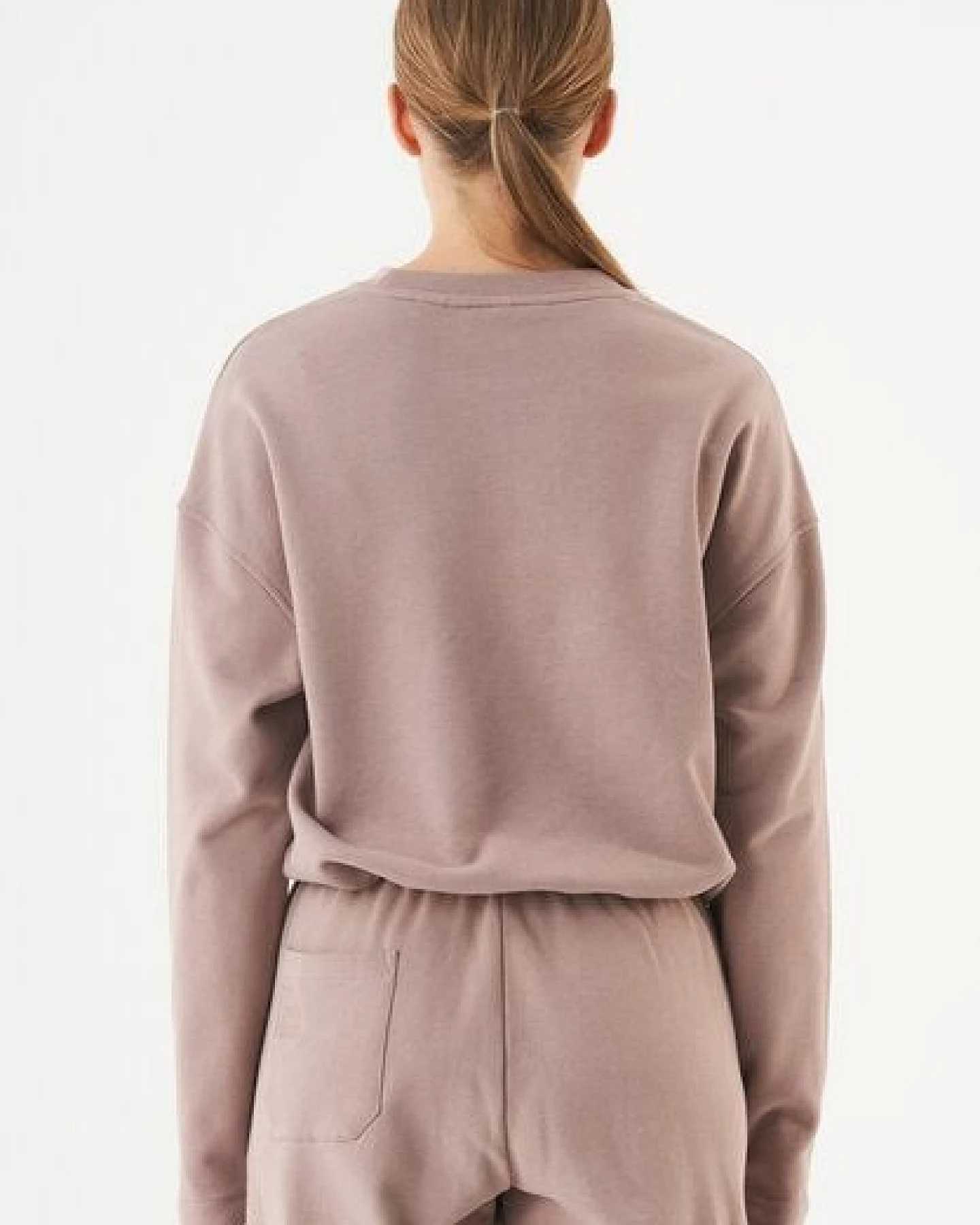 ORGANICATION ESSENTIALS-SEDA- Sweatshirt aus Bio-Baumwolle – Ansicht 4