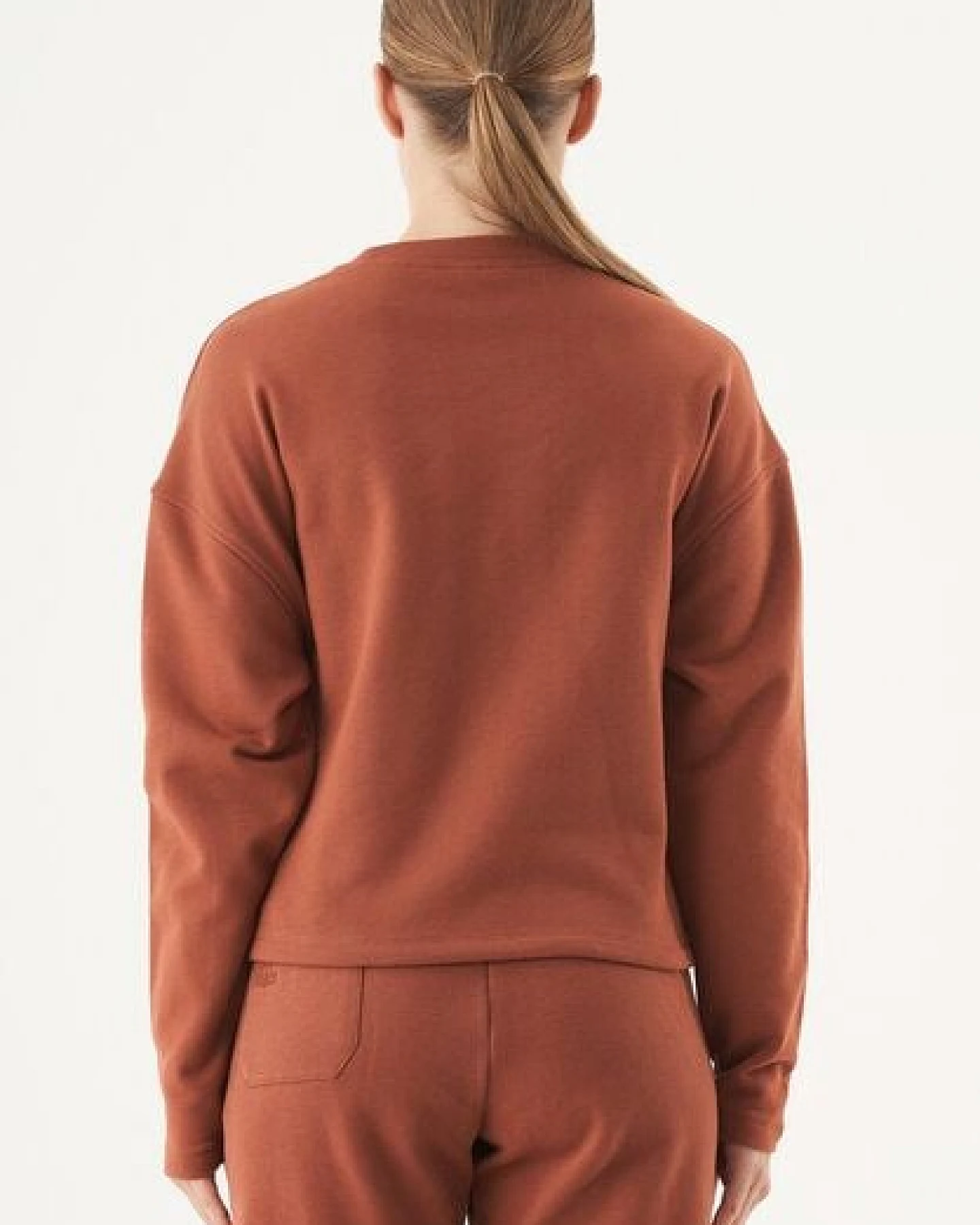 ORGANICATION ESSENTIALS-SEDA- Sweatshirt aus Bio-Baumwolle – Ansicht 2