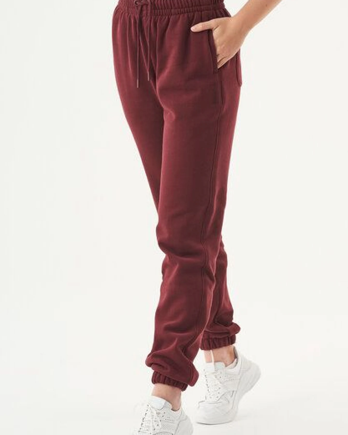 ORGANICATION ESSENTIALS-PERI- Soft Touch Sweathose aus Bio-Baumwolle – Ansicht 3