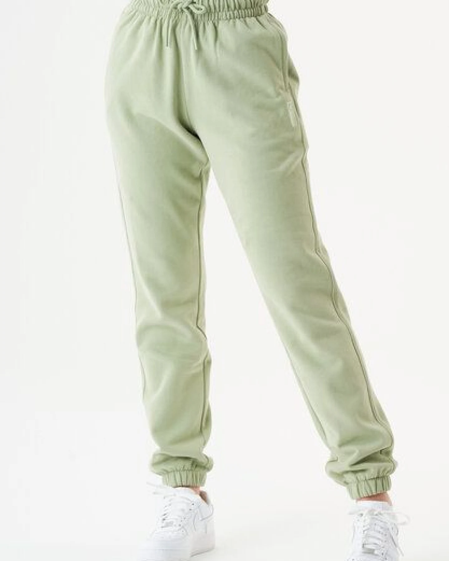 ORGANICATION ESSENTIALS-PERI- Soft Touch Sweathose aus Bio-Baumwolle – Ansicht 3