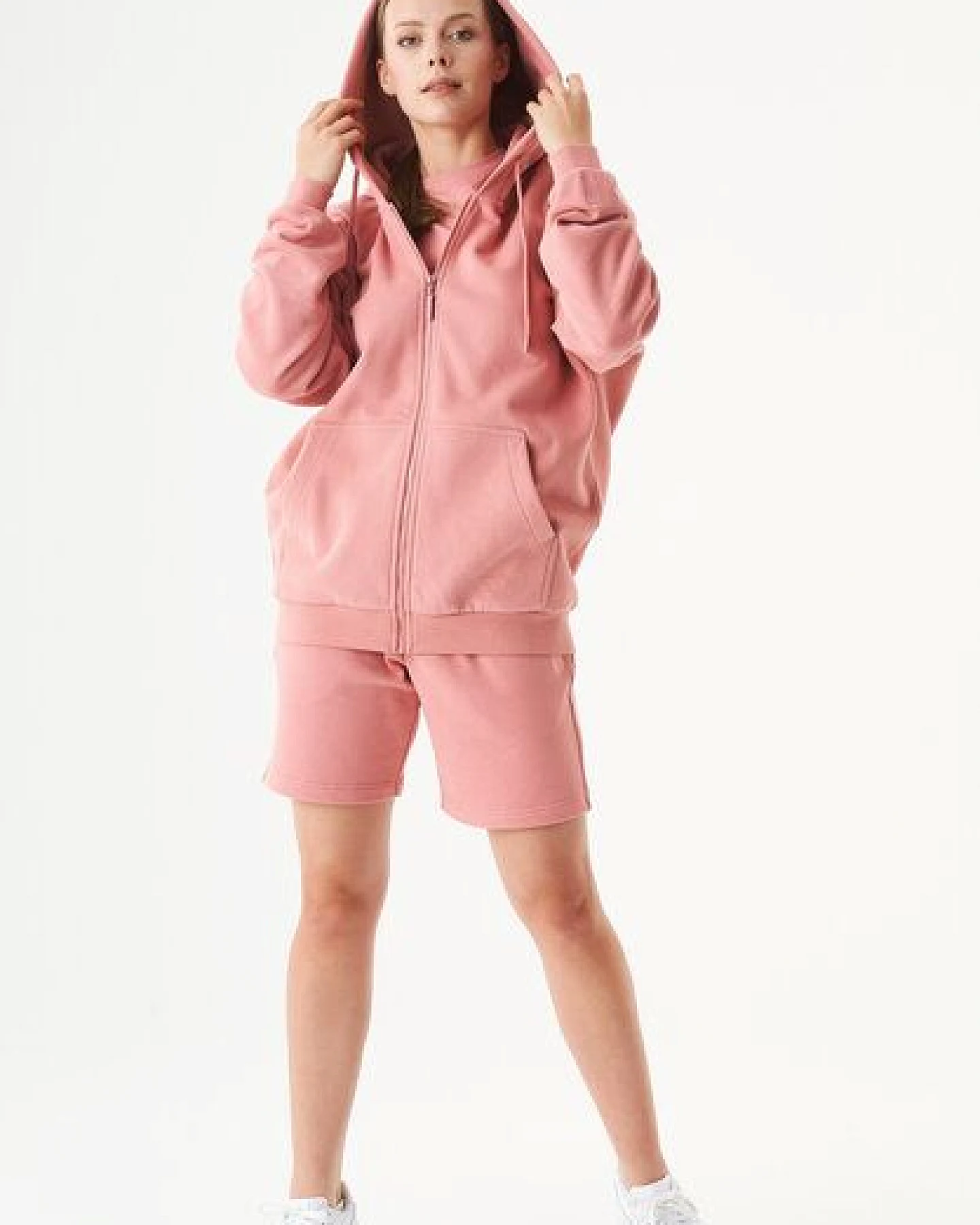ORGANICATION Damen ESSENTIALS-SHEYMA- Shorts aus Bio-Baumwolle – Ansicht 2