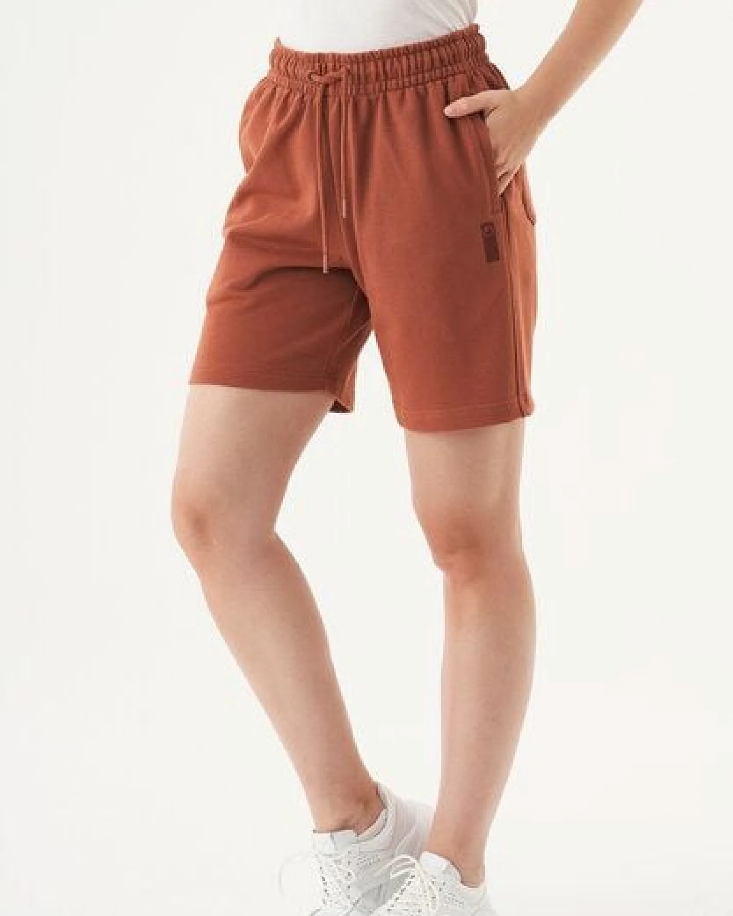 ORGANICATION Damen ESSENTIALS-SHEYMA- Shorts aus Bio-Baumwolle – Ansicht 3