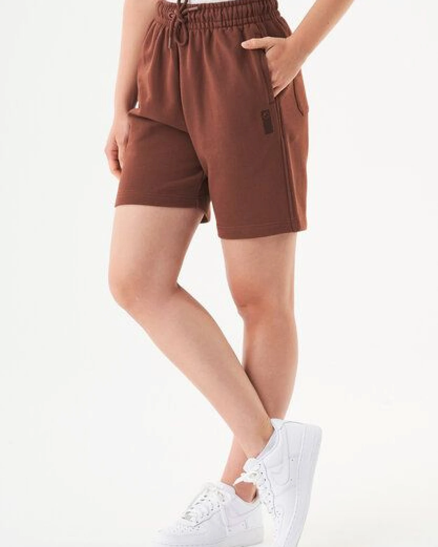 ORGANICATION Damen ESSENTIALS-SHEYMA- Shorts aus Bio-Baumwolle – Ansicht 3