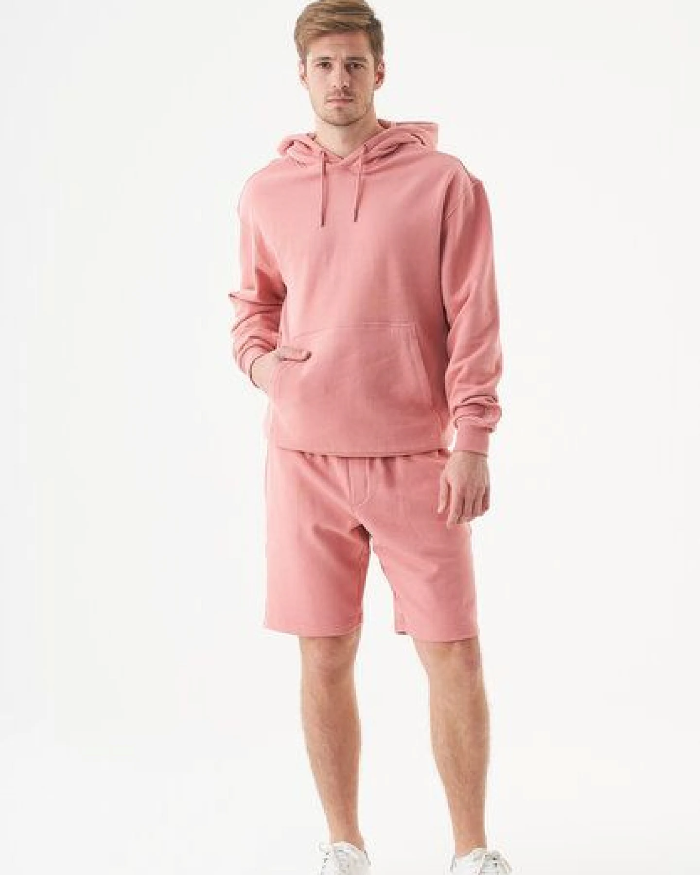ORGANICATION ESSENTIALS-SHADI- Shorts aus Bio-Baumwolle – Ansicht 2
