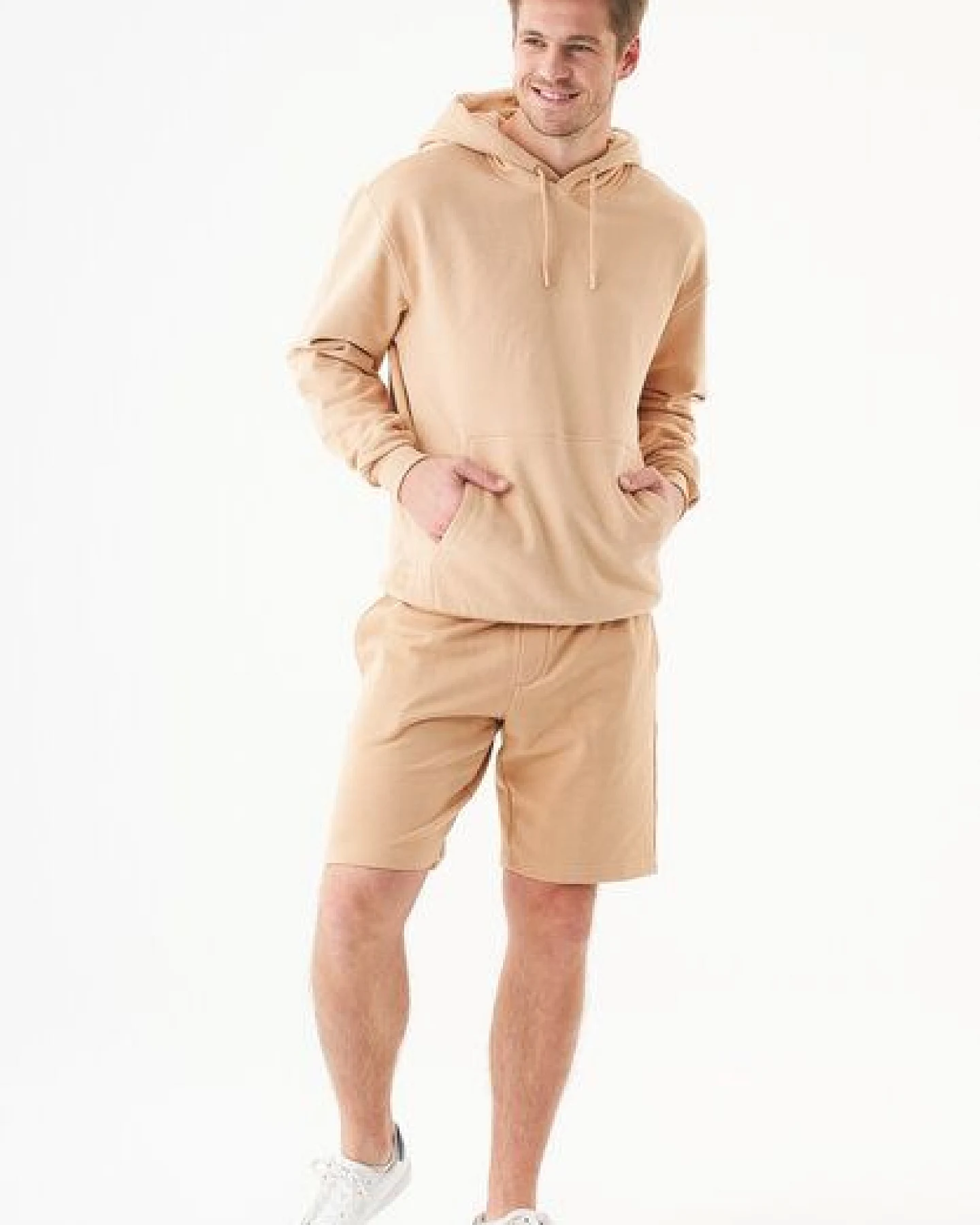 ORGANICATION ESSENTIALS-SHADI- Shorts aus Bio-Baumwolle – Ansicht 2