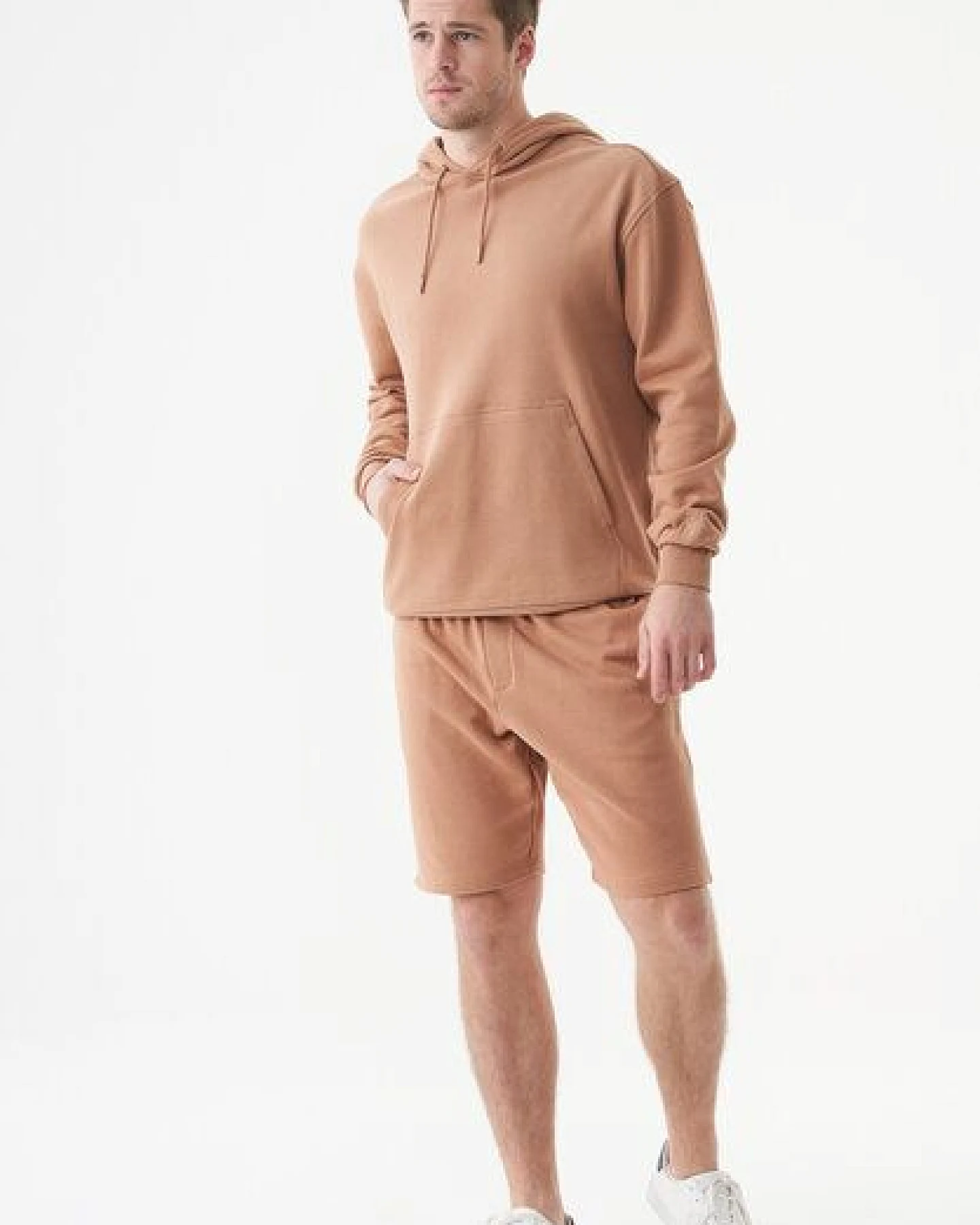 ORGANICATION ESSENTIALS-SHADI- Shorts aus Bio-Baumwolle – Ansicht 2