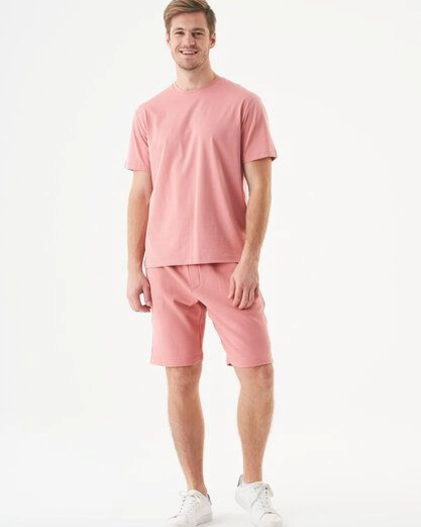 ORGANICATION ESSENTIALS-SHADI- Shorts aus Bio-Baumwolle – Ansicht 2