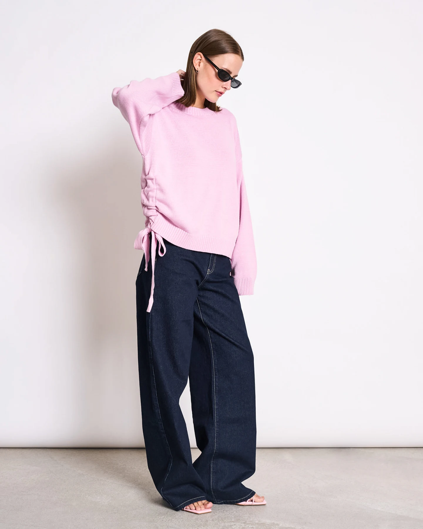 JAN 'N JUNE Damen vegan Pullover Caper Light Orchid Pink – Ansicht 2