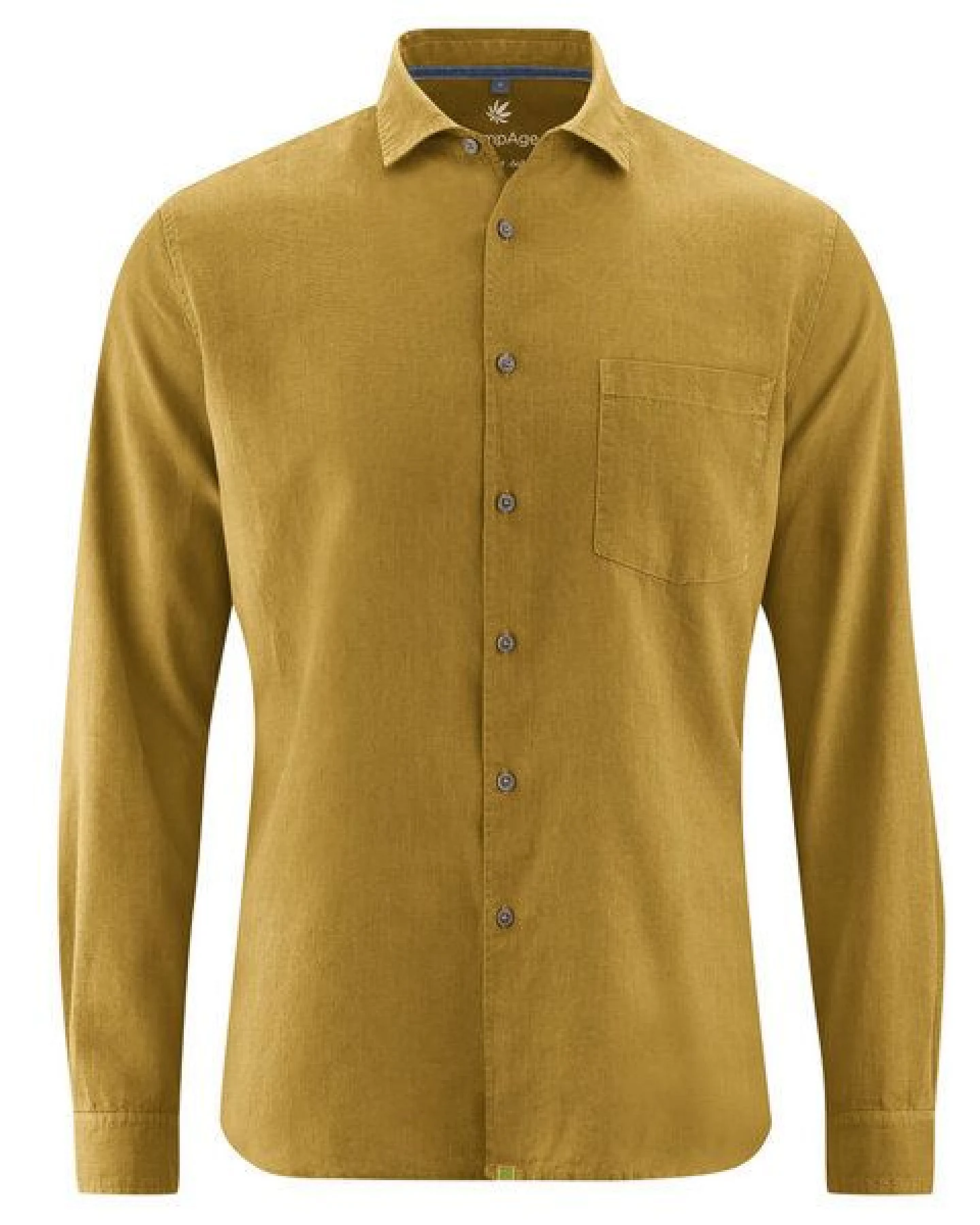 HempAge Herren Freizeithemd Hanf/Bio-Baumwolle – Ansicht 2