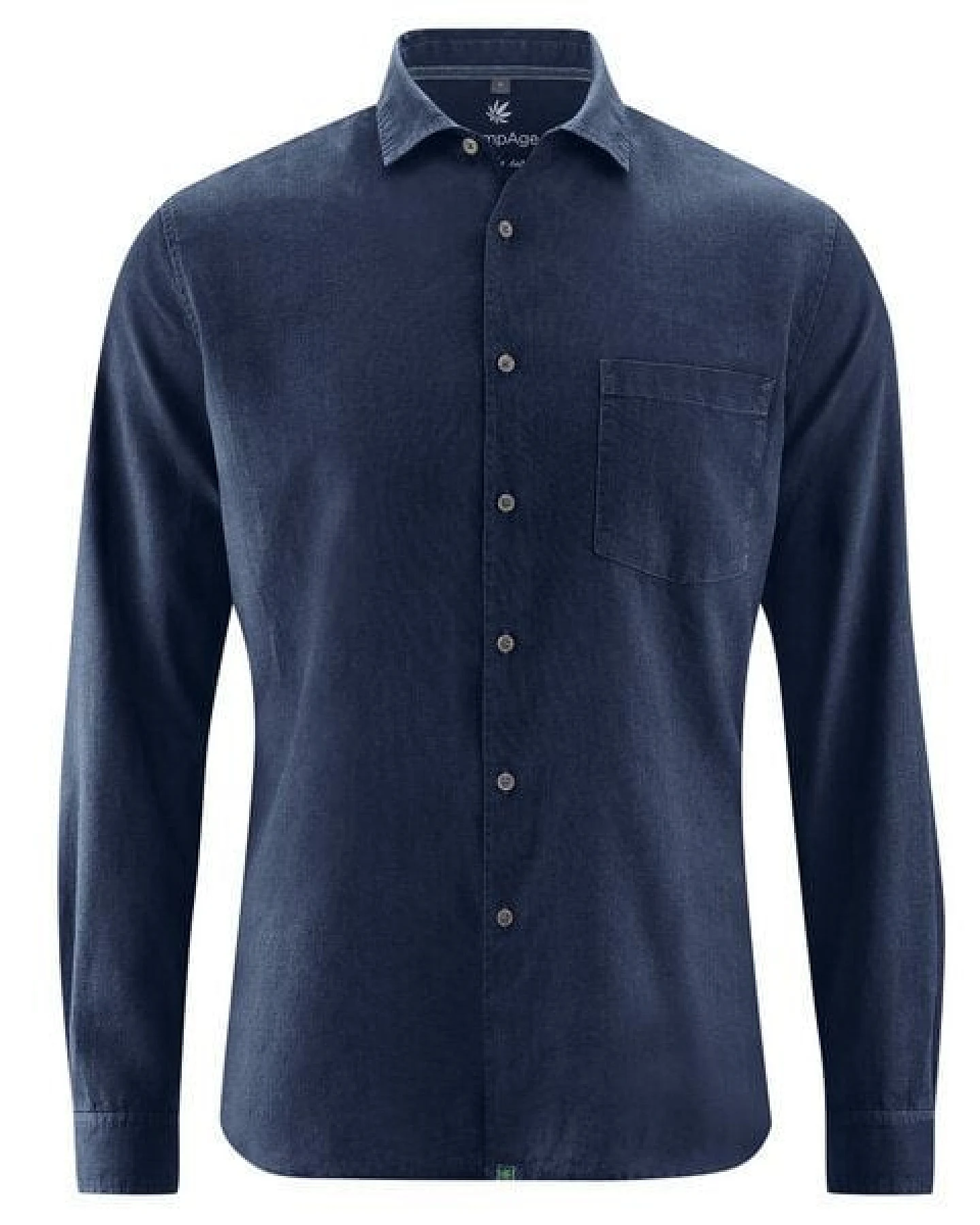 HempAge Herren Freizeithemd Hanf/Bio-Baumwolle – Ansicht 2
