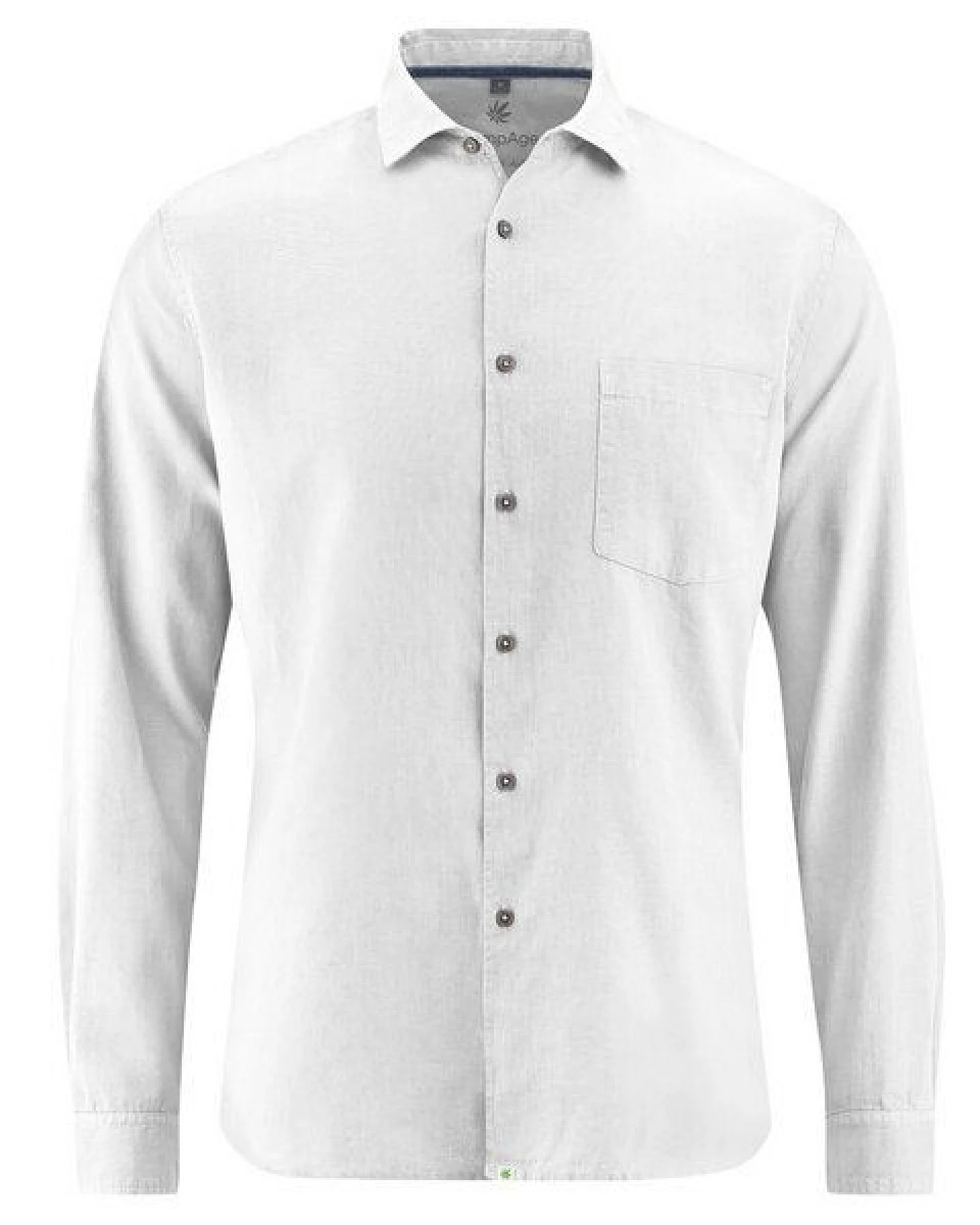 HempAge Herren Freizeithemd Hanf/Bio-Baumwolle – Ansicht 2