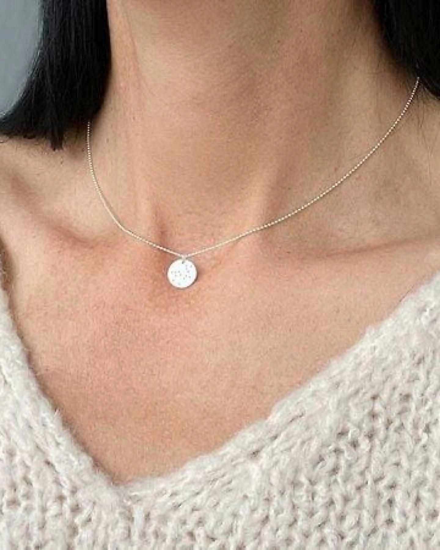 renna deluxe Sternzeichen Kette Silber – Ansicht 2