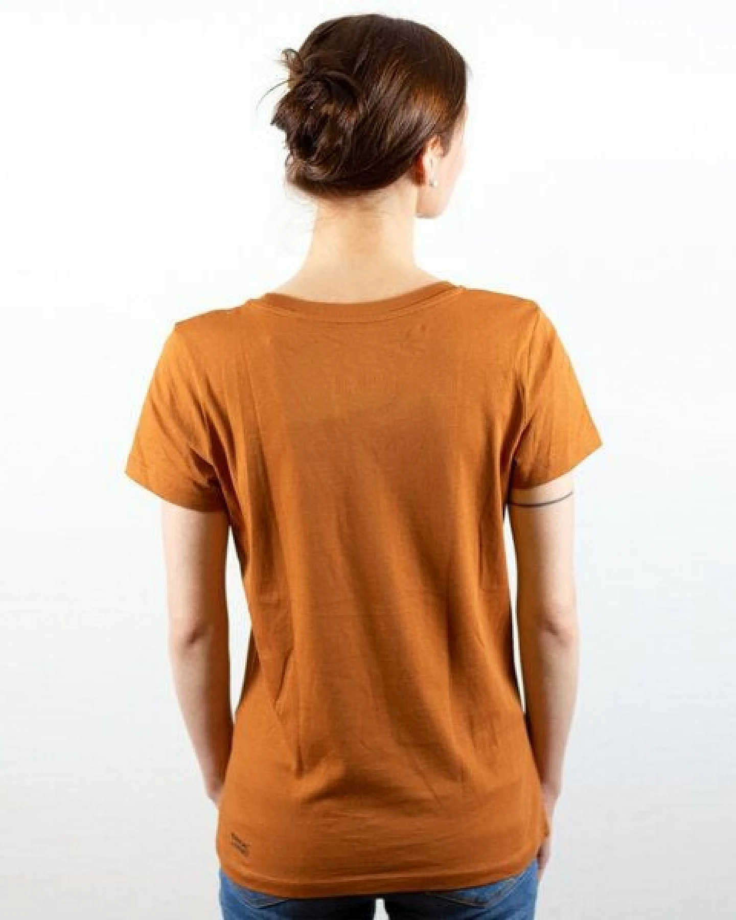 Spangeltangel T-Shirt "Slackline", Sport, Hobby, bedruckt, Siebdruck, für Frauen – Ansicht 3