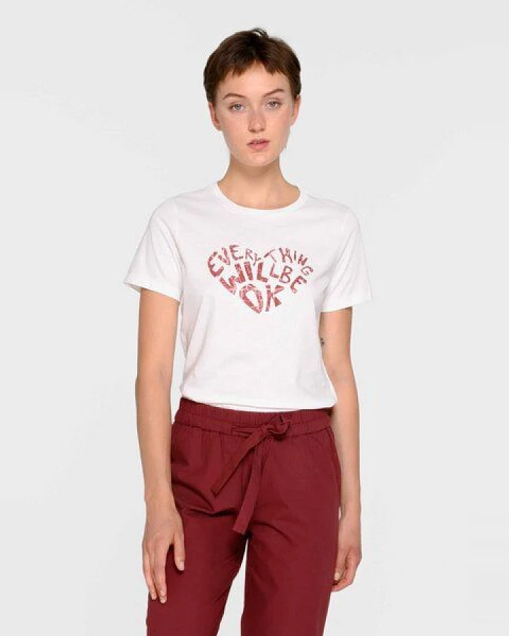 ThokkThokk Damen Print T-Shirt EVERYTHING aus Biobaumwolle