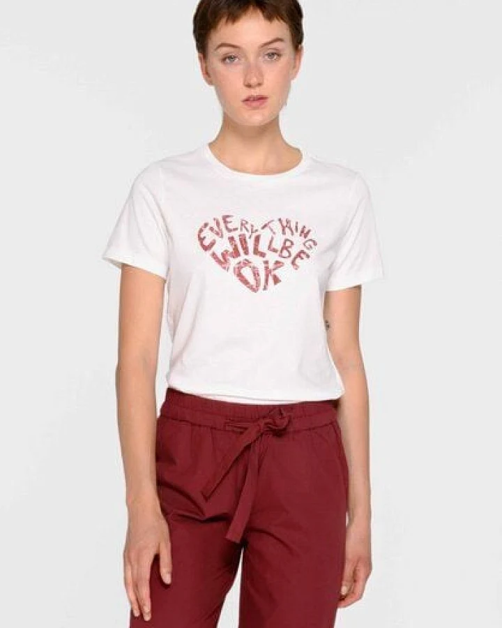 ThokkThokk Damen Print T-Shirt EVERYTHING aus Biobaumwolle