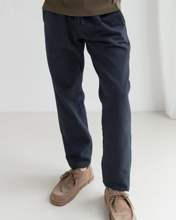 TWOTHIRDS Herren vegan Hose Heckelberg Navy
