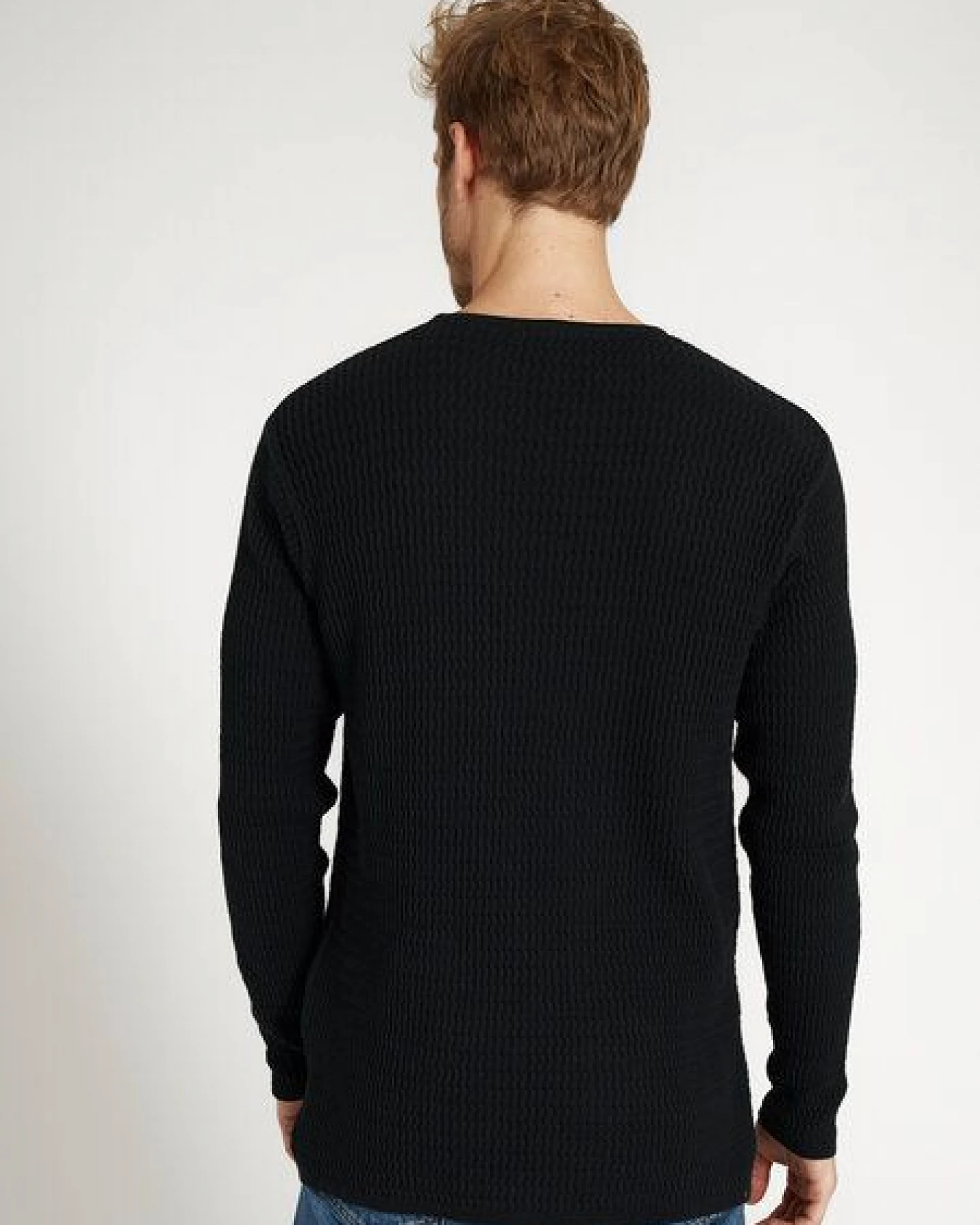recolution Herren Strickpullover Cedar reine Bio-Baumwolle – Ansicht 2