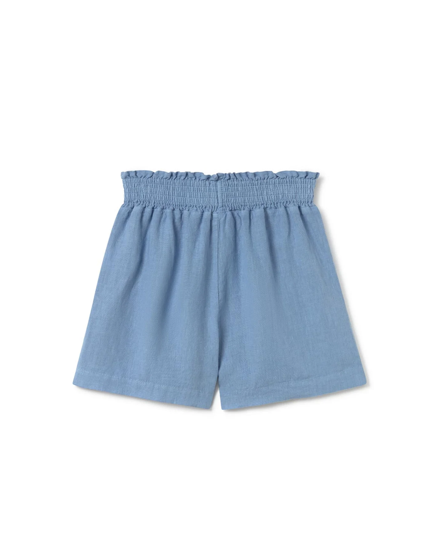 TWOTHIRDS Damen vegan Shorts Walfisch Denim Blau – Ansicht 2