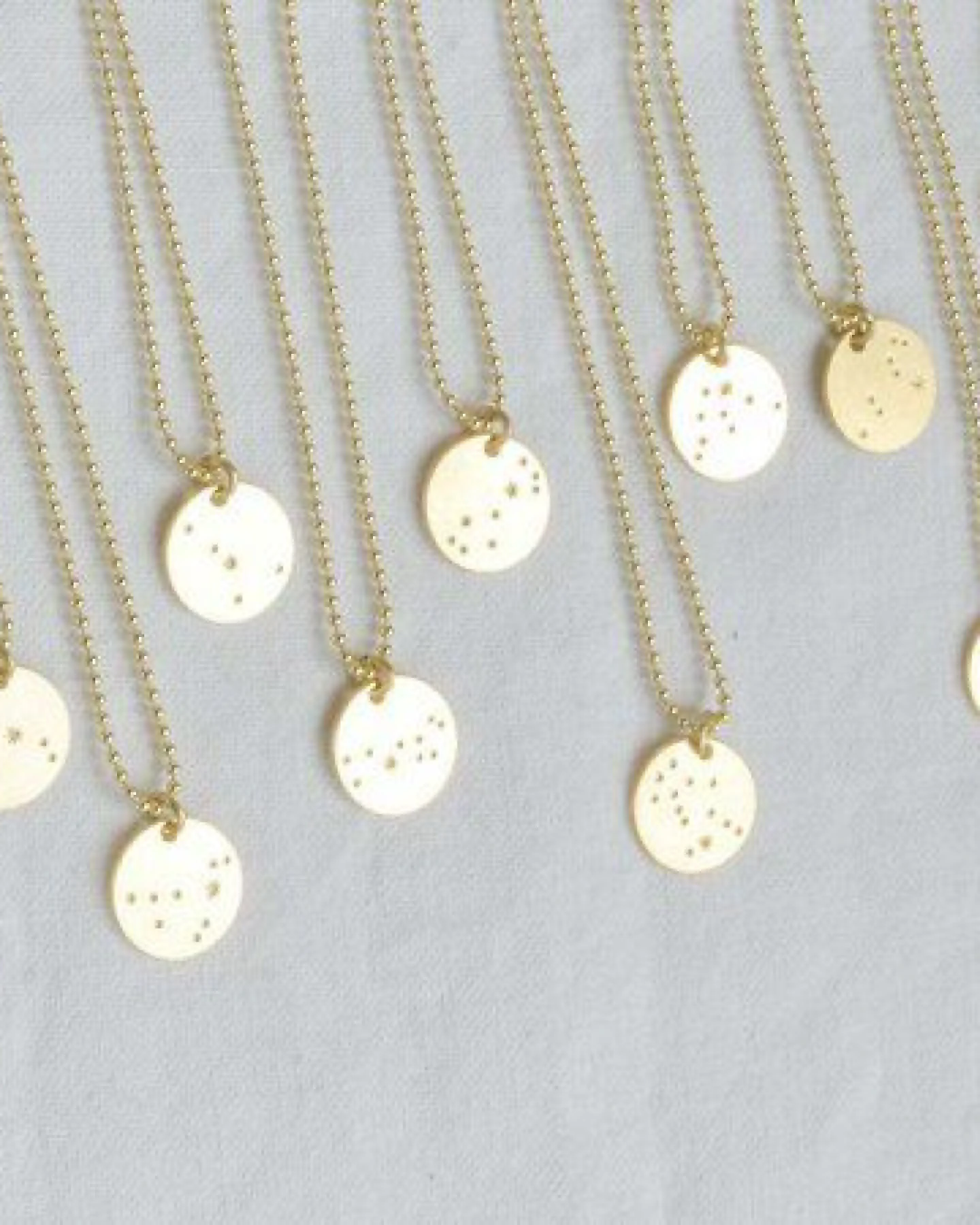 renna deluxe Sternzeichen Kette Gold – Ansicht 2