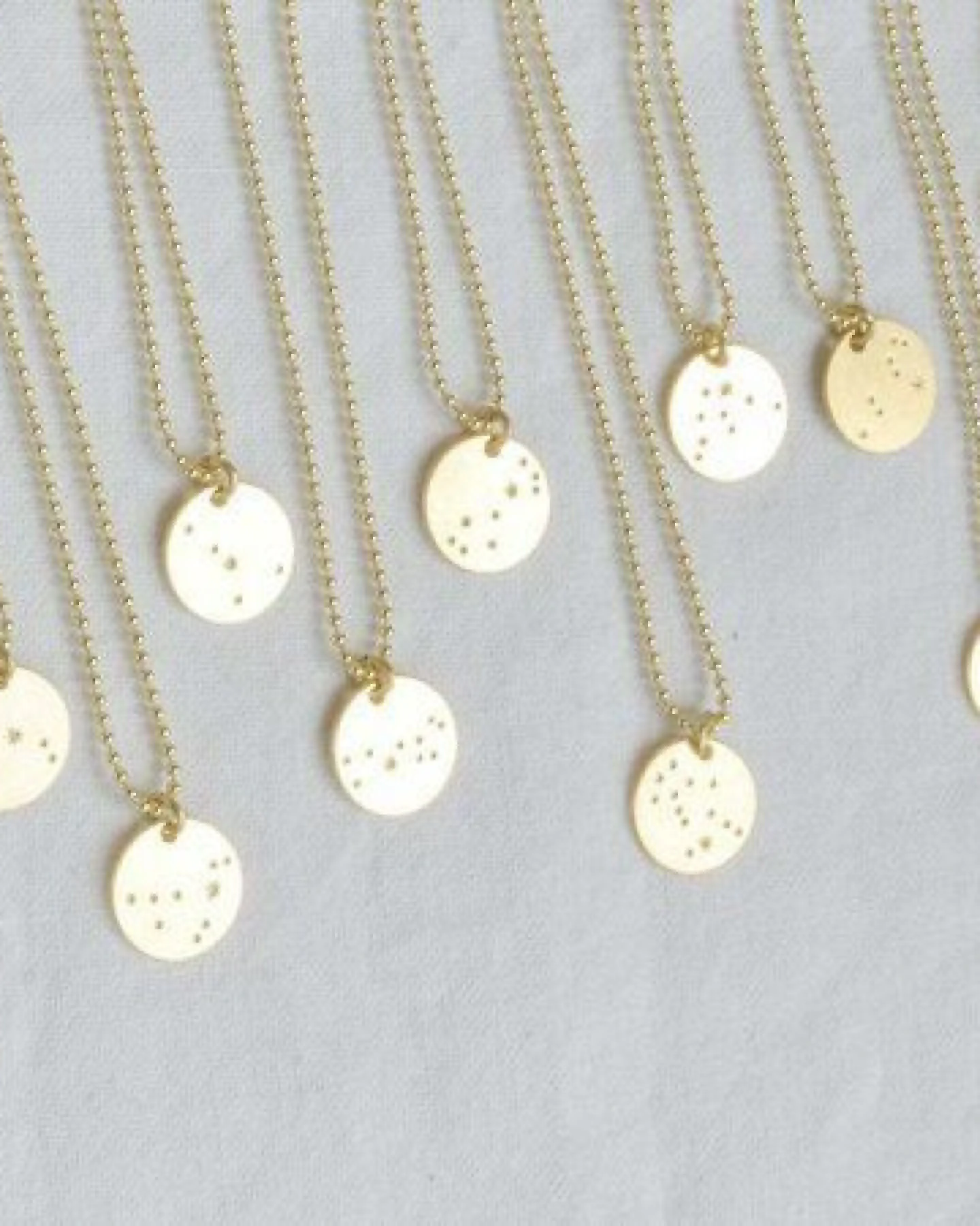 renna deluxe Sternzeichen Kette Gold – Ansicht 2