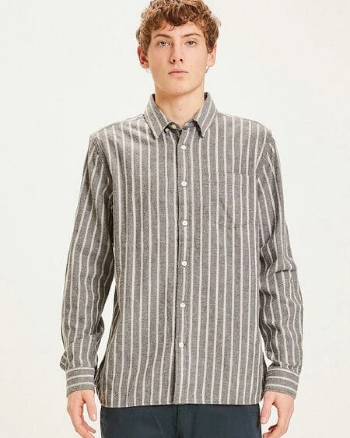 KnowledgeCotton Apparel Hemd Larch Flannel