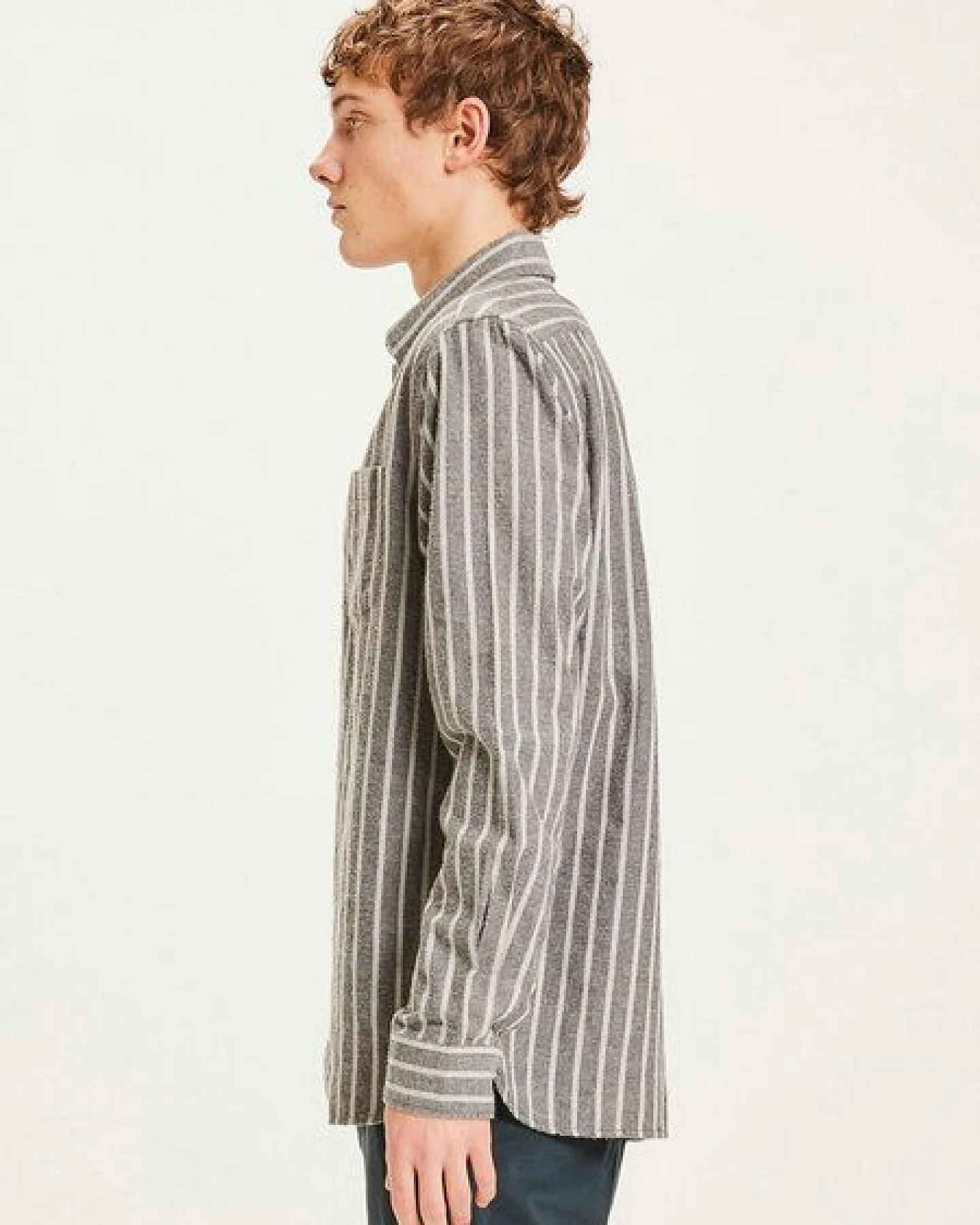 KnowledgeCotton Apparel Hemd Larch Flannel – Ansicht 2