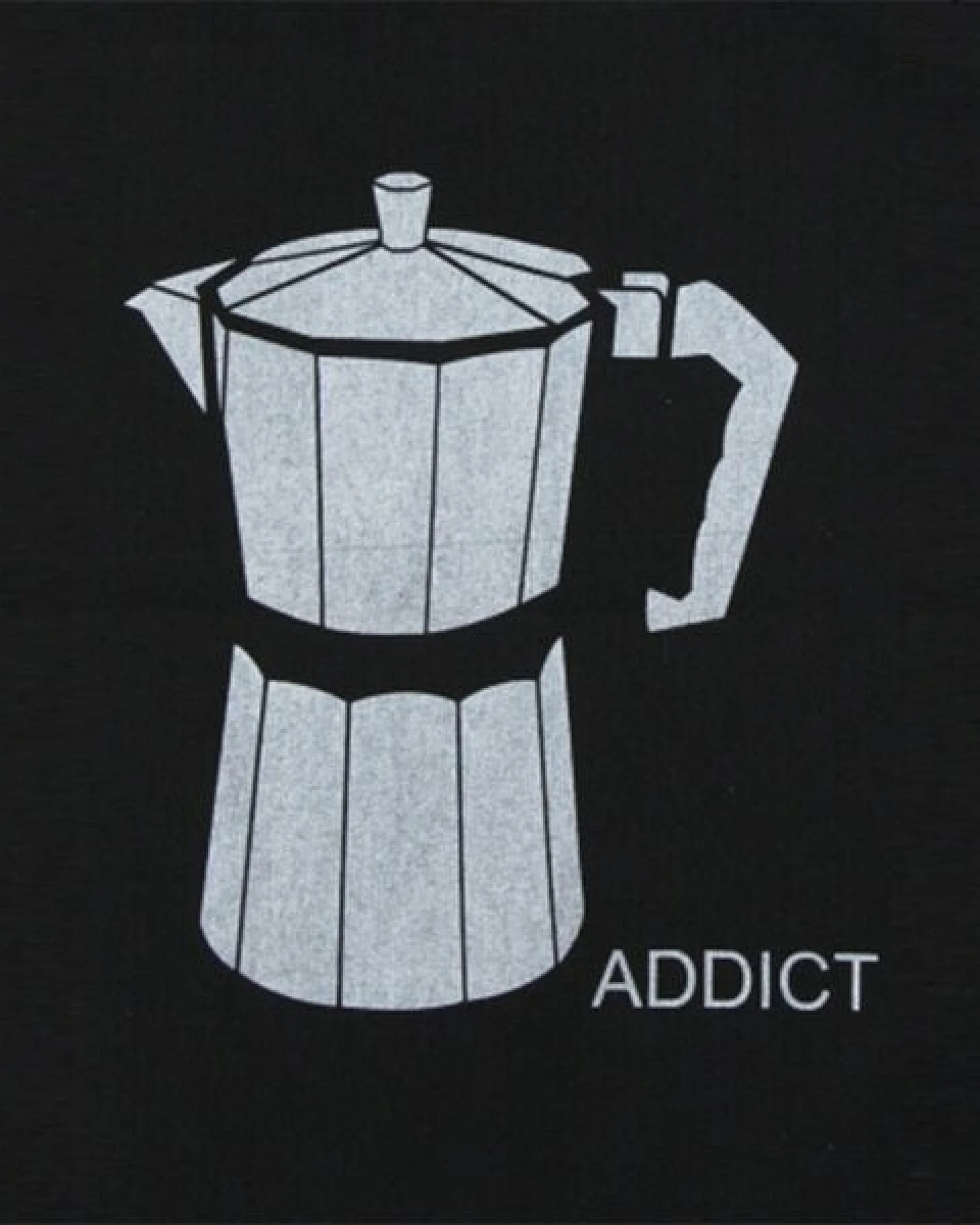 Spangeltangel Langarmshirt "Coffee Addict", Kaffee, schwarz, Siebdruck, Frauen, Damenmode, bedruckt – Ansicht 3