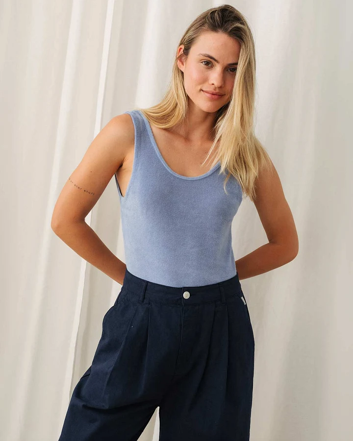 TWOTHIRDS Damen vegan Bodysuit Ekon Medium Lila