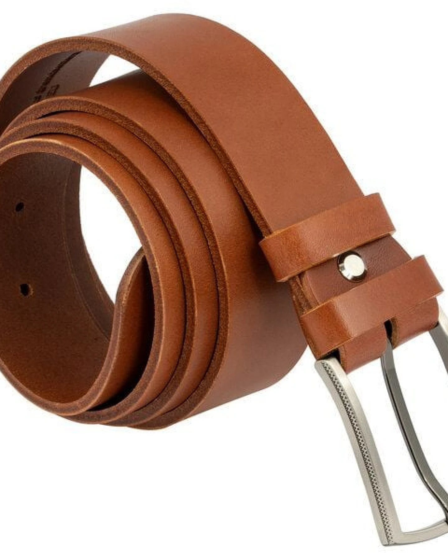 Herren Ledergürtel Buenos Aires 35mm / Leder pflanzlich gegerbt - Simaru – Ansicht 3
