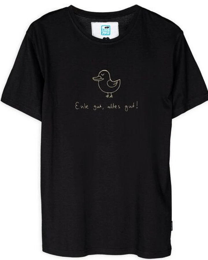 GARY MASH Shirt Ente gut, alles gut aus Bio-Baumwolle
