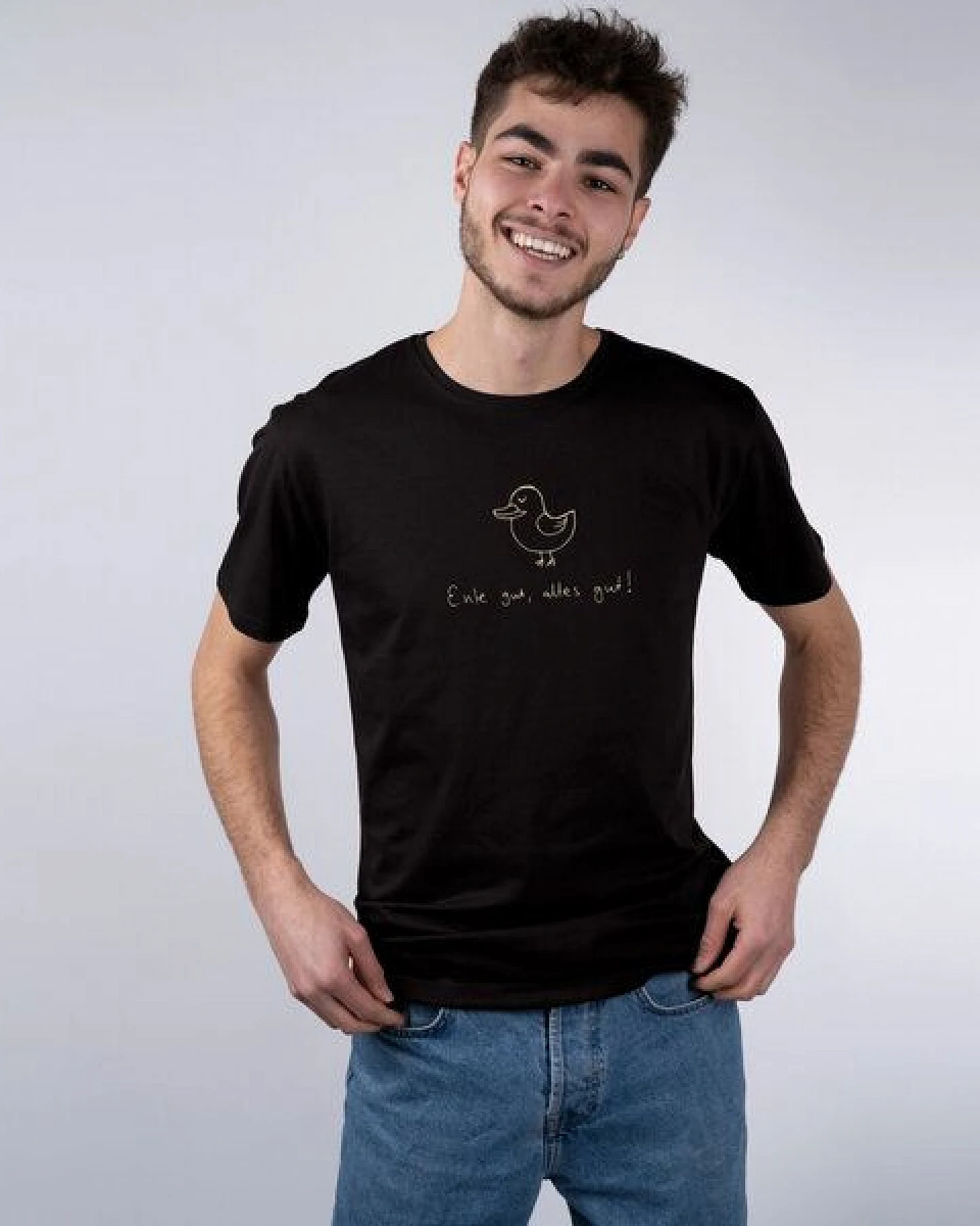 GARY MASH Shirt Ente gut, alles gut aus Bio-Baumwolle – Ansicht 3