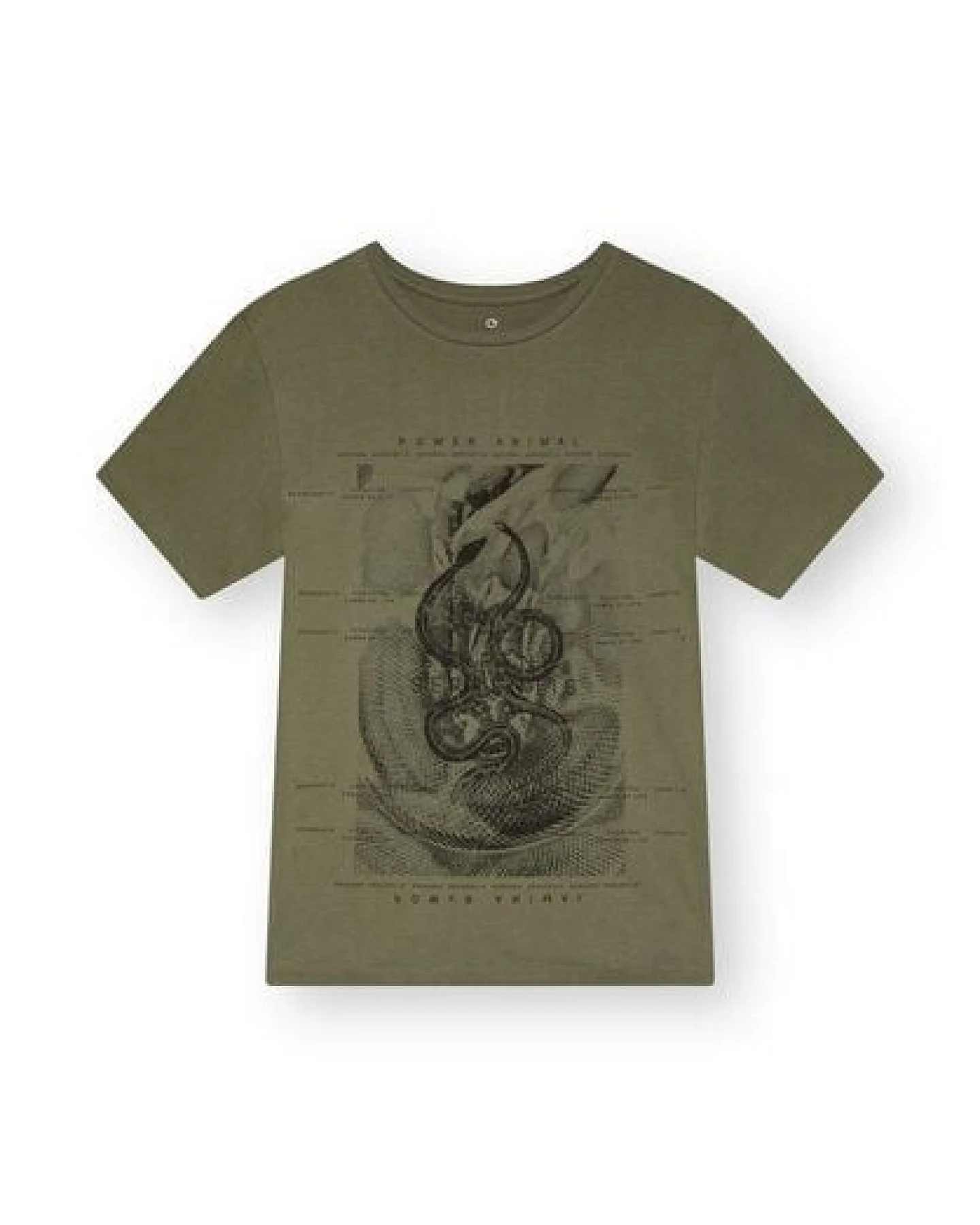ThokkThokk Herren Print T-Shirt SERPENS aus Biobaumwolle – Ansicht 4