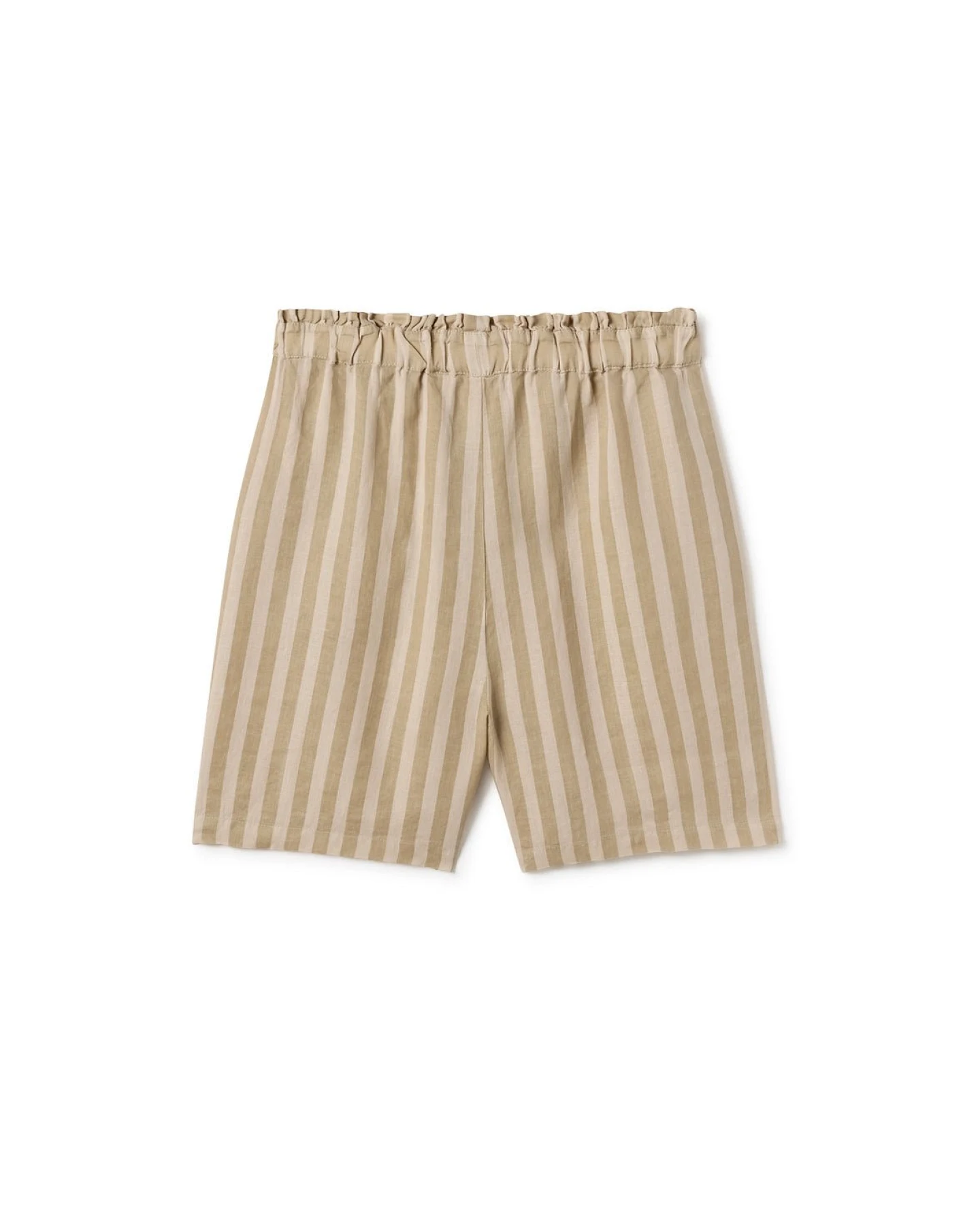 TWOTHIRDS Damen vegan Shorts Waiheke Streifen Beige – Ansicht 2