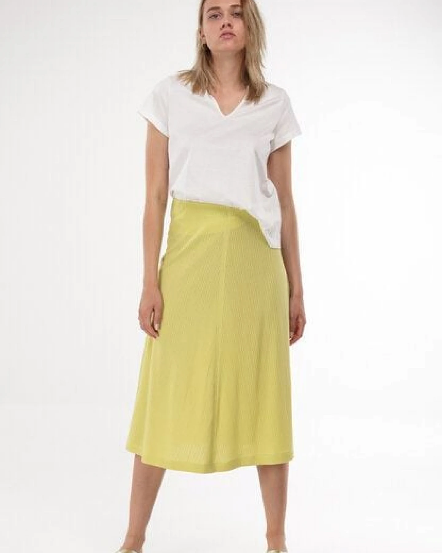 Alma & Lovis Maxirock aus feinem Rippen-Jersey – Ansicht 4