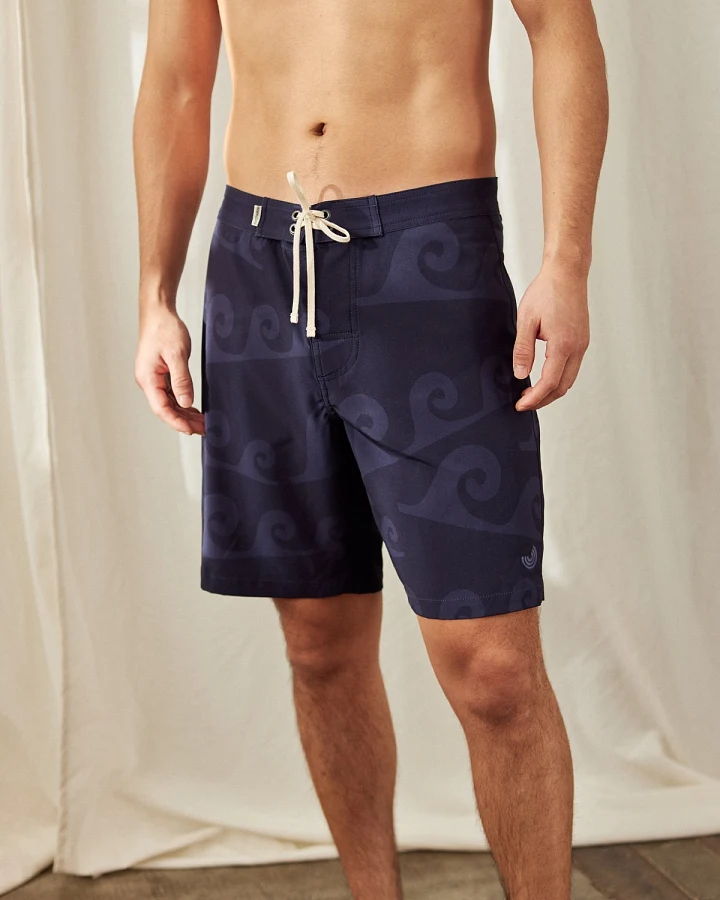 TWOTHIRDS Herren vegan Shorts Signal Ocean Blue