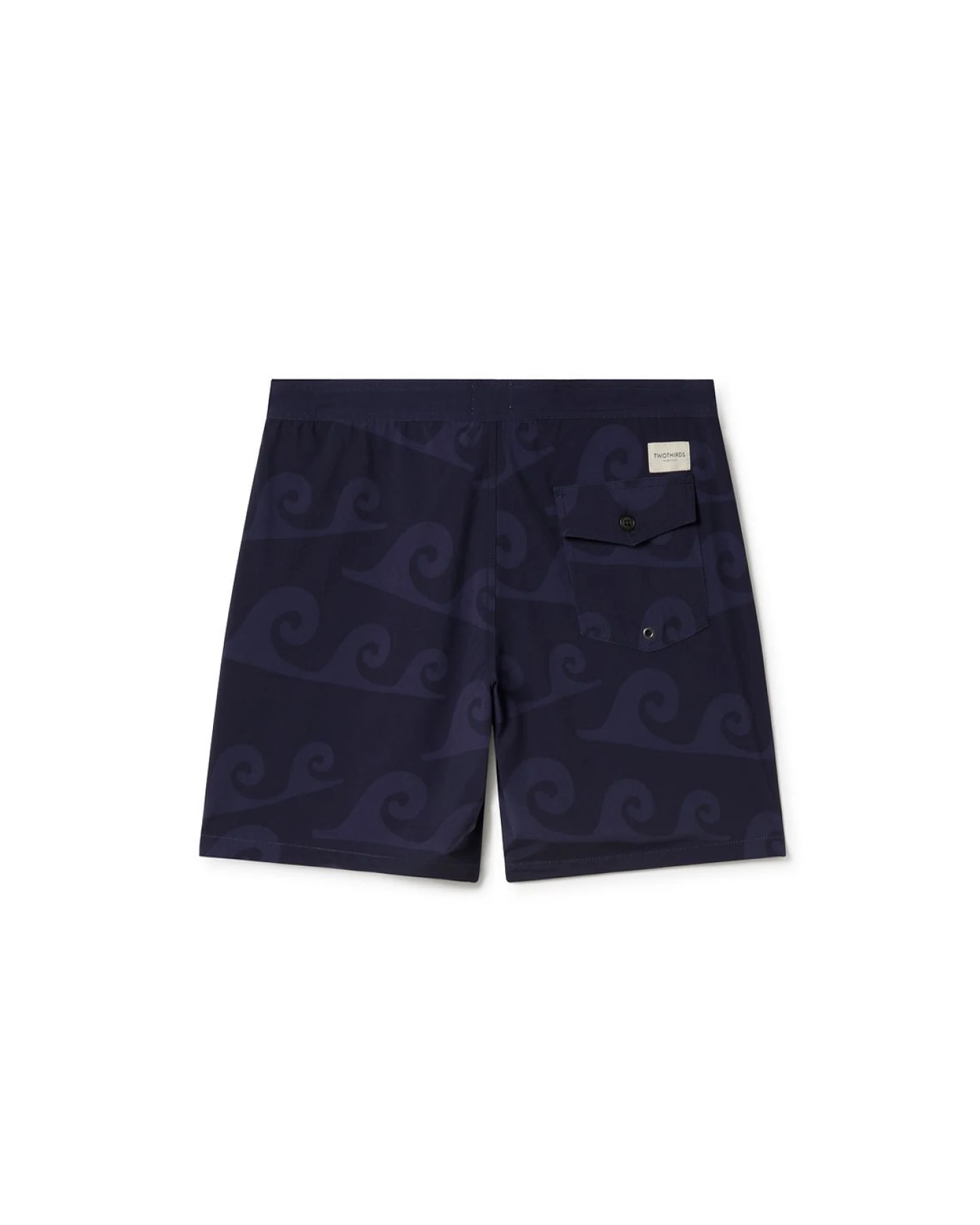 TWOTHIRDS Herren vegan Shorts Signal Ocean Blue – Ansicht 2