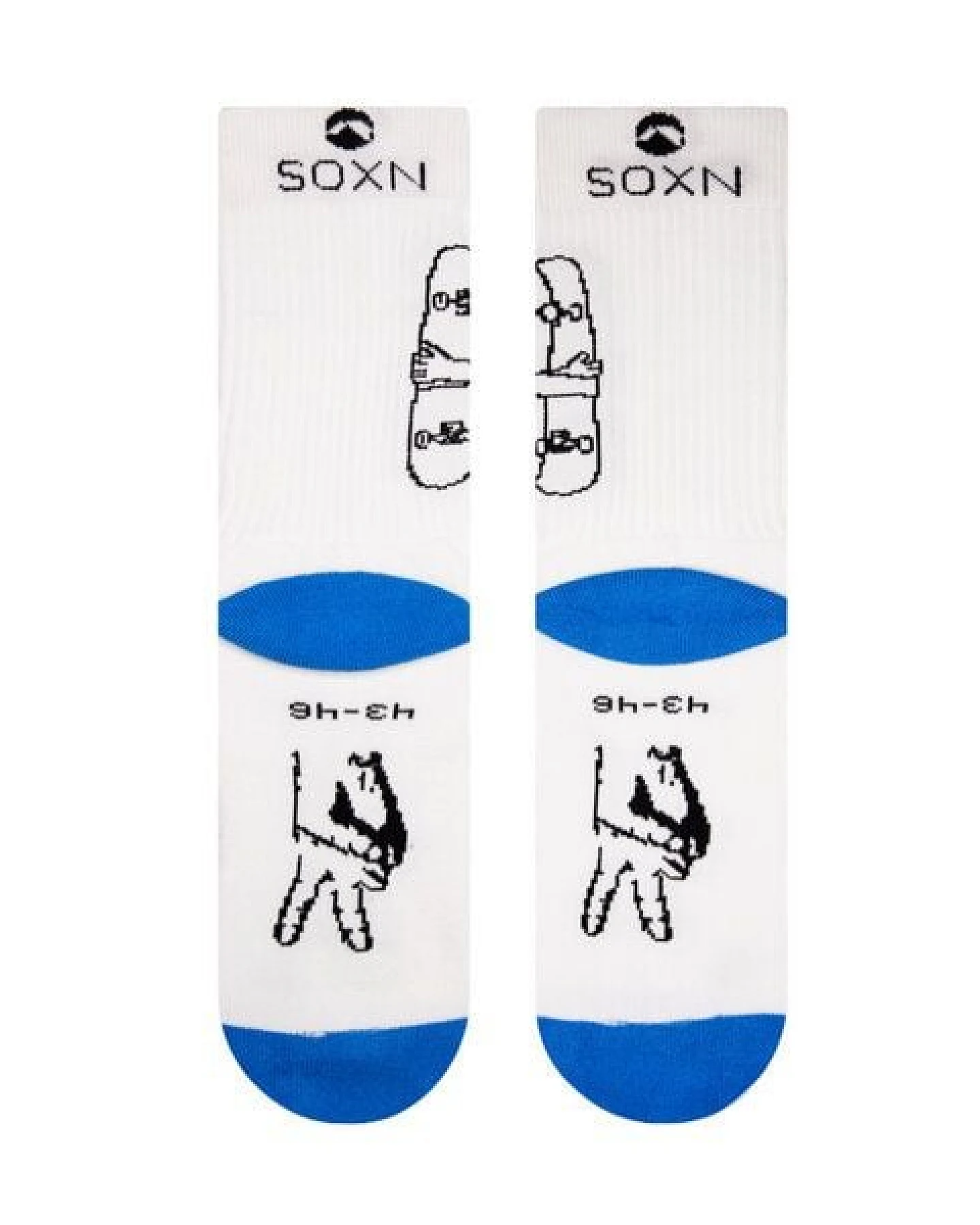 SOXN SKATEBOARD / Skate Socken / Bio-Baumwolle – Ansicht 3