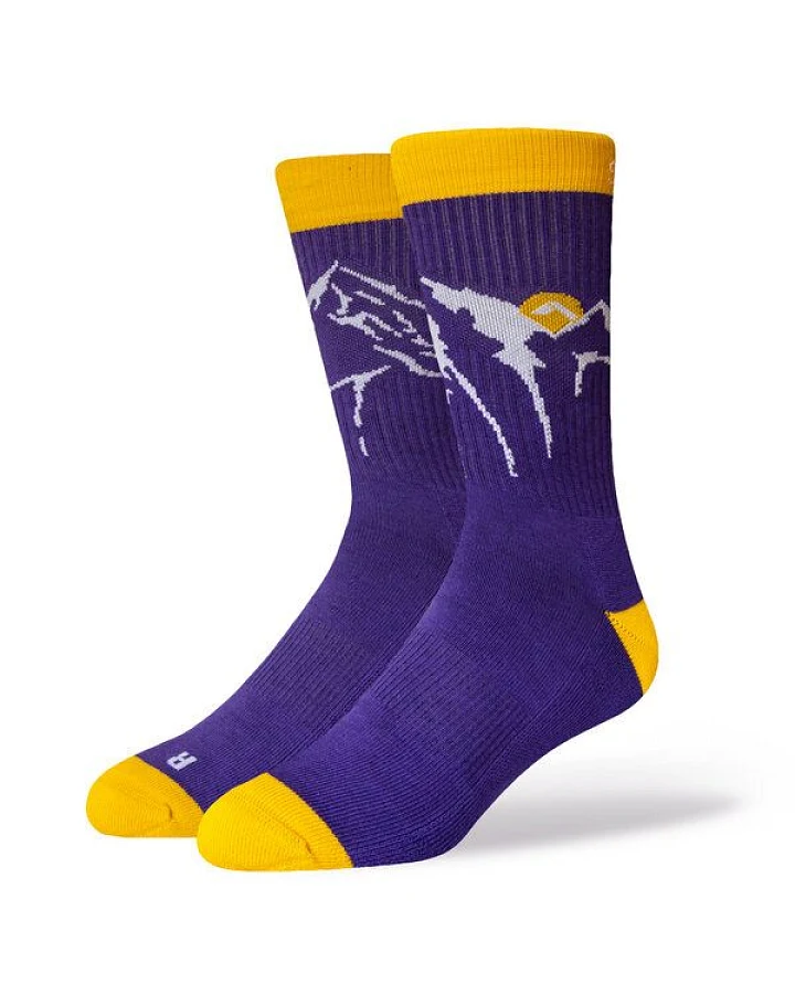 SOXN MOUNTAIN / Bunte Wandersocken / Bio-Baumwolle