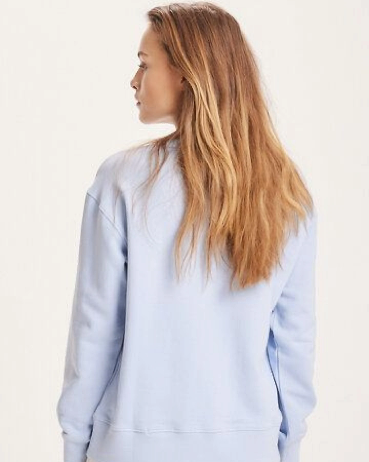 KnowledgeCotton Apparel Sweatshirt - DAPHNE basic badge sweat - aus Bio-Baumwolle – Ansicht 3