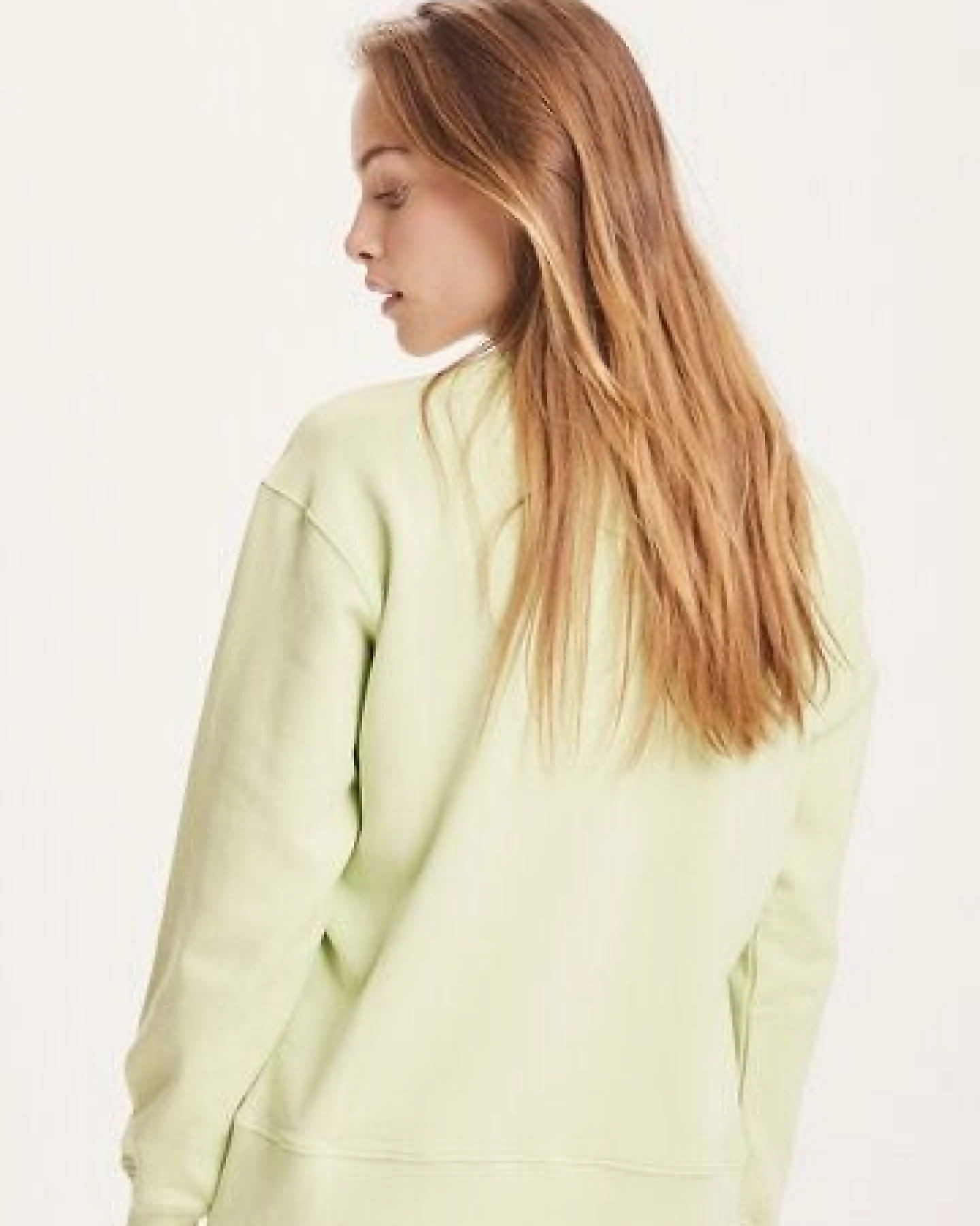 KnowledgeCotton Apparel Sweatshirt - DAPHNE basic badge sweat - aus Bio-Baumwolle – Ansicht 3