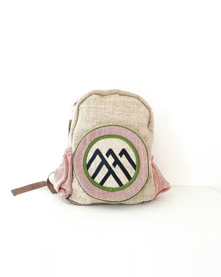 HH Rucksack BULL`S EYE MOUNTAIN (Backpack Big) aus Hanf von Himal Hemp